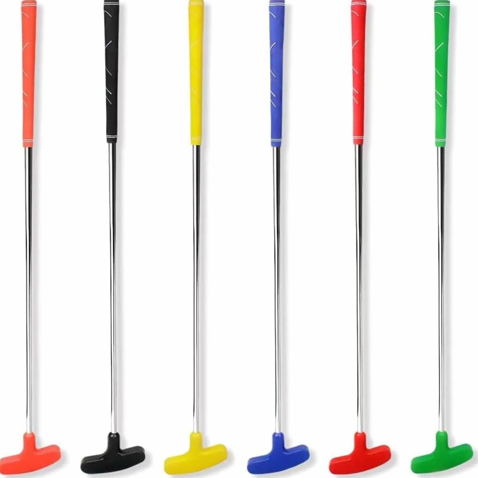 CRESTGOLF Golf Putter 2/6 Pack Due-Way Putter Mini Golf Club Bi-direzionale Gomma