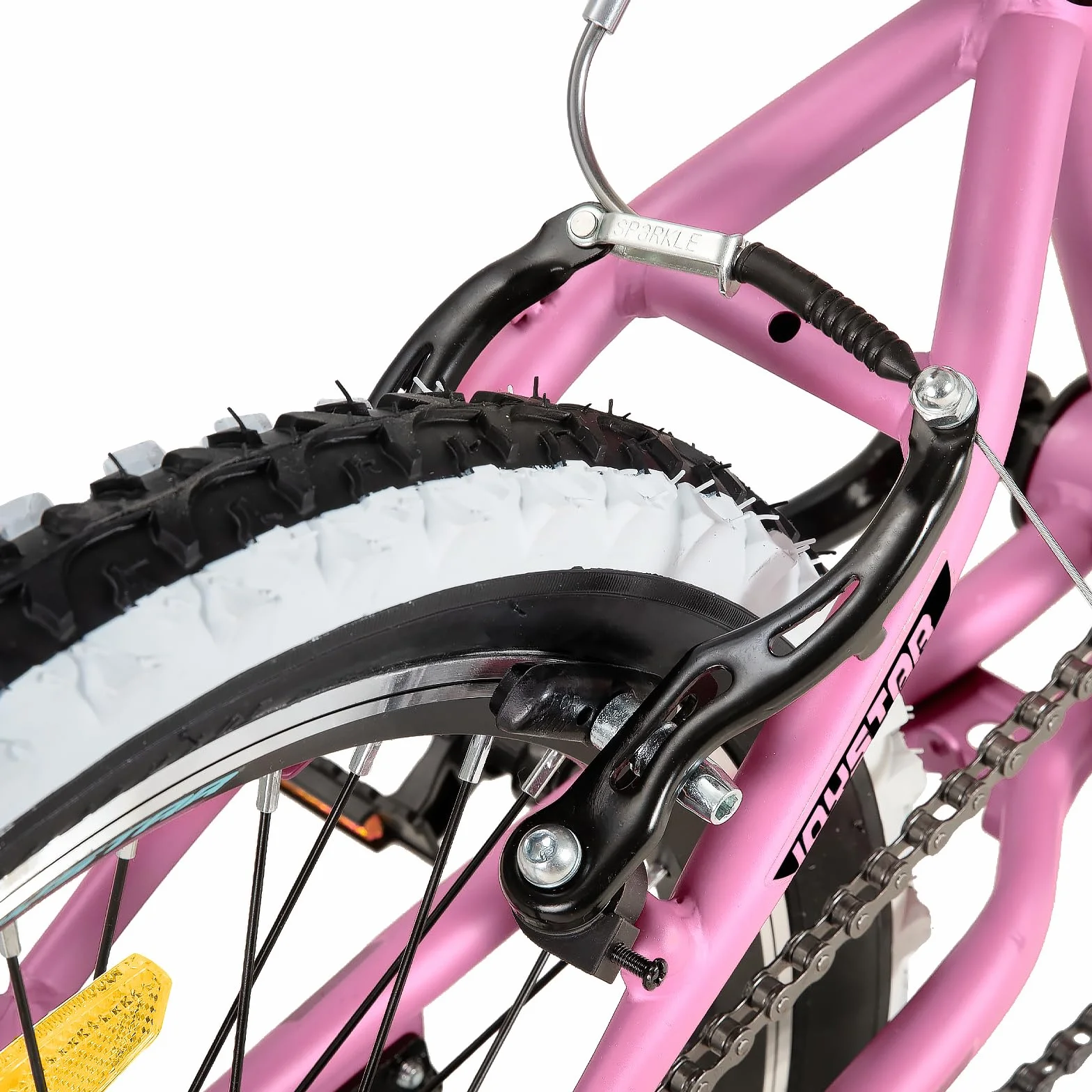 JOYSTAR Lubbock 24 cal Hardtail mountain bike per bambini cambio 7 velocità