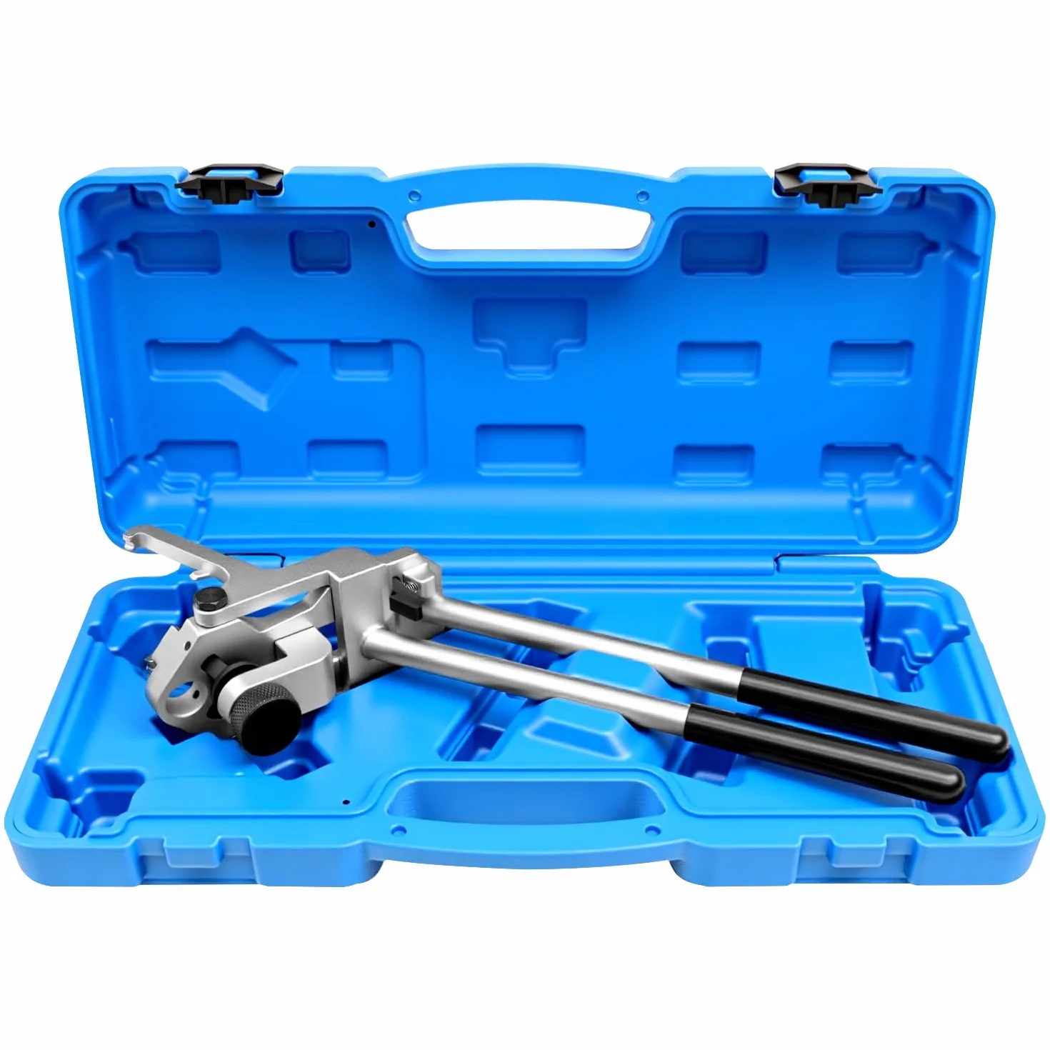 ZKTOOL Compressore per Molle Valvole, Attrezzo per la Sostituzione della Molla di Compressione della Valvola, per BMW N13 N20 N26 N51 N52 N53 N54 N55, Attrezzo per Molle di Torsione della Valvola