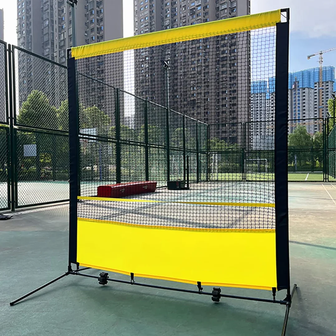 Rete da rimbalzo per tennis portatile 5,9x11,8 piedi allenamento indoor outdoor