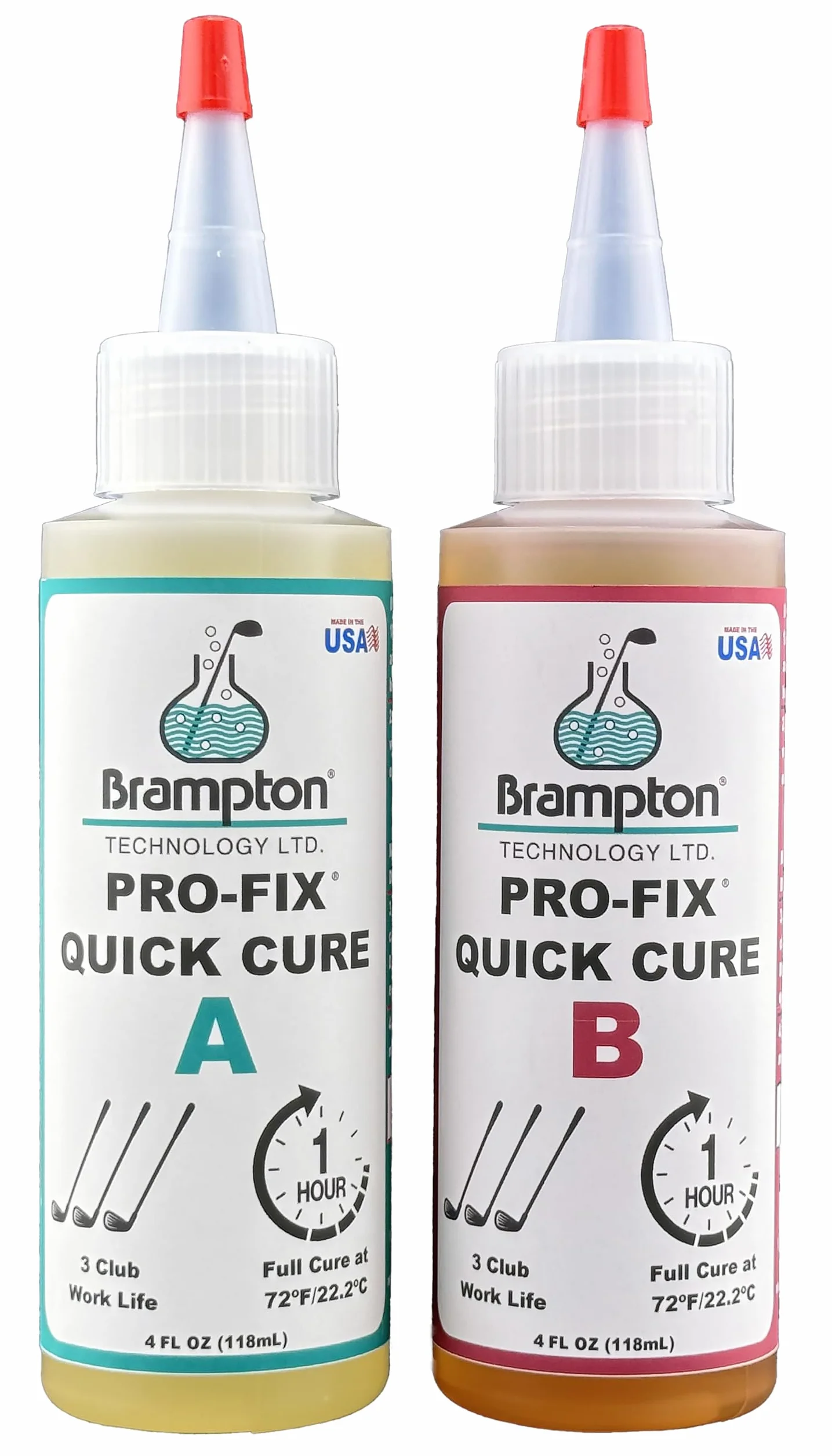 Brampton PRO-Fix Quick Cure Resina epossidica per Mazze da Golf 30 Minuti