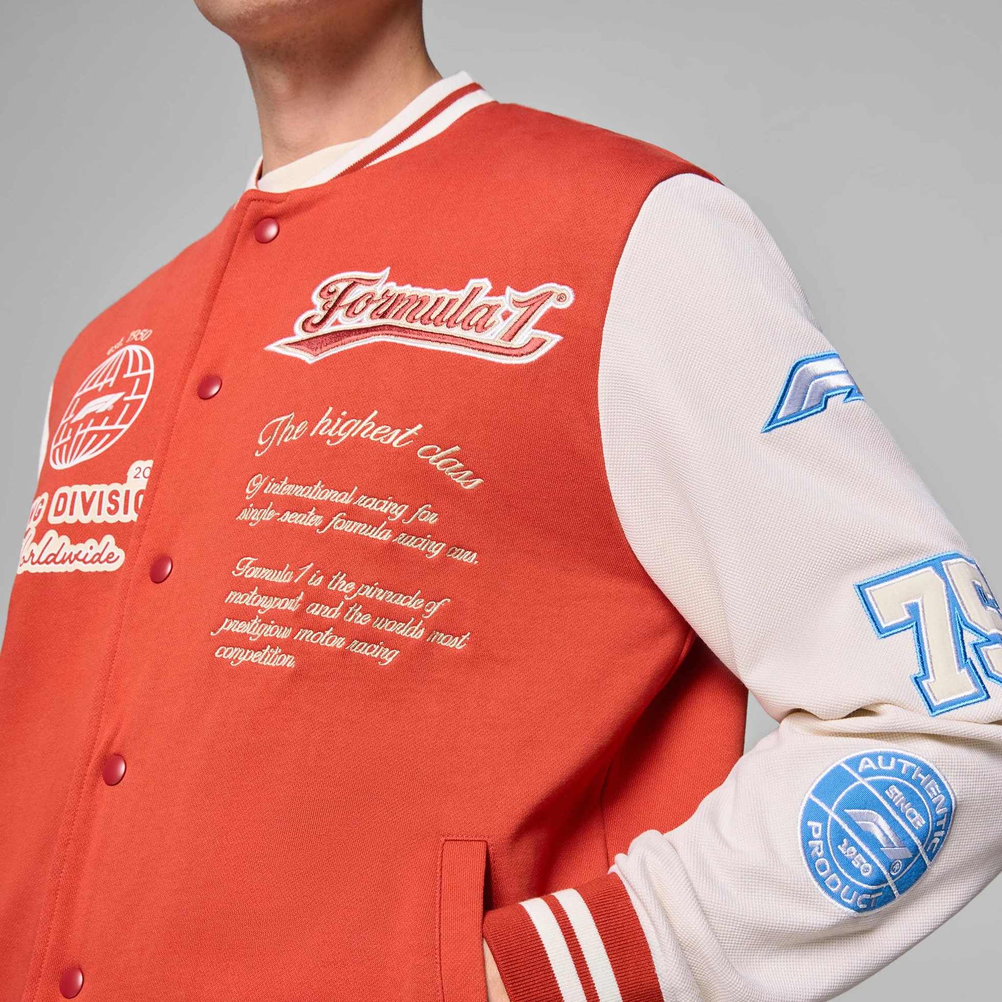 Formula 1 Giacca Varsity Heritage Rossa