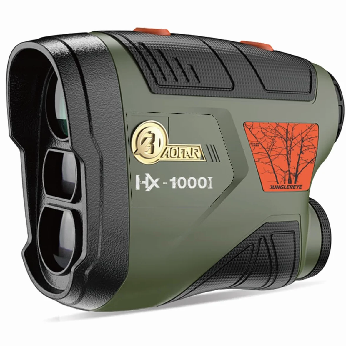 AOFAR Telemetro Caccia, HX-1000I, 1000 Metri con Angolo e Distanza Orizzontale, Telemetro Per Tiro con l'Arco, Modalità Distanza, Scansione, Velocità, Batteria Gratuita, Confezione Regalo, waterproof