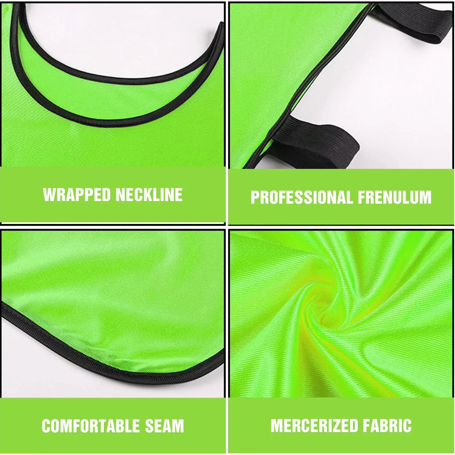 PORFOYO Gilet Da Allenamento Calcio 12 Pezzi 47x70cm Casacche Calcio Adulti Pettorine Sportive