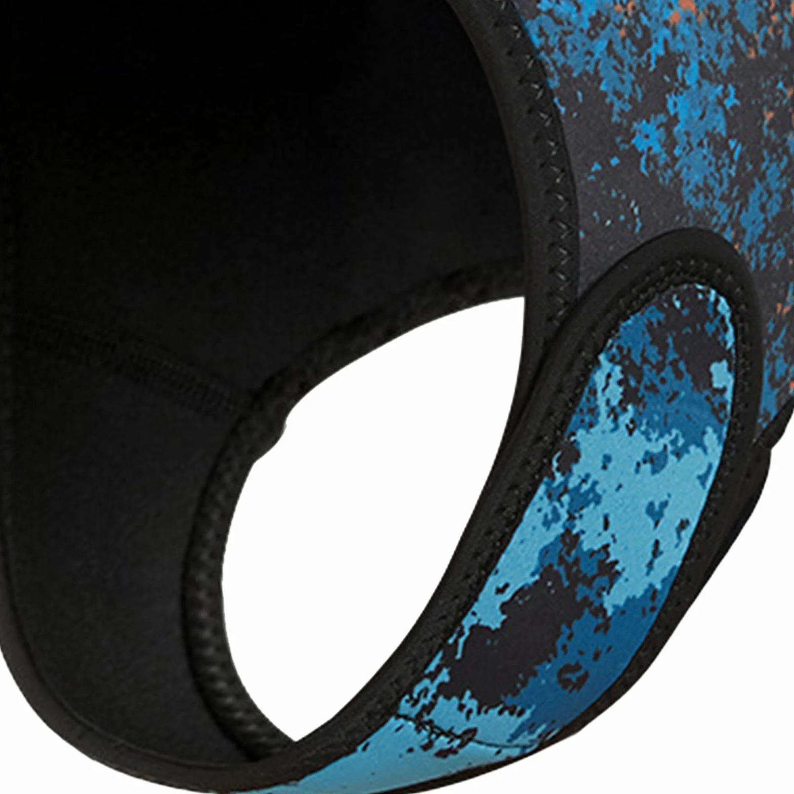 Cappuccio da Immersione in Neoprene 2 mm Elastico Caldo con Sottogola