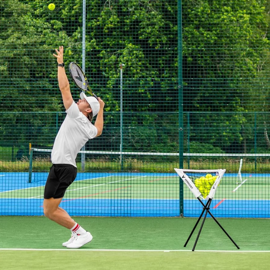 Vermont Cestino pieghevole portatile per palline da tennis fino a 80