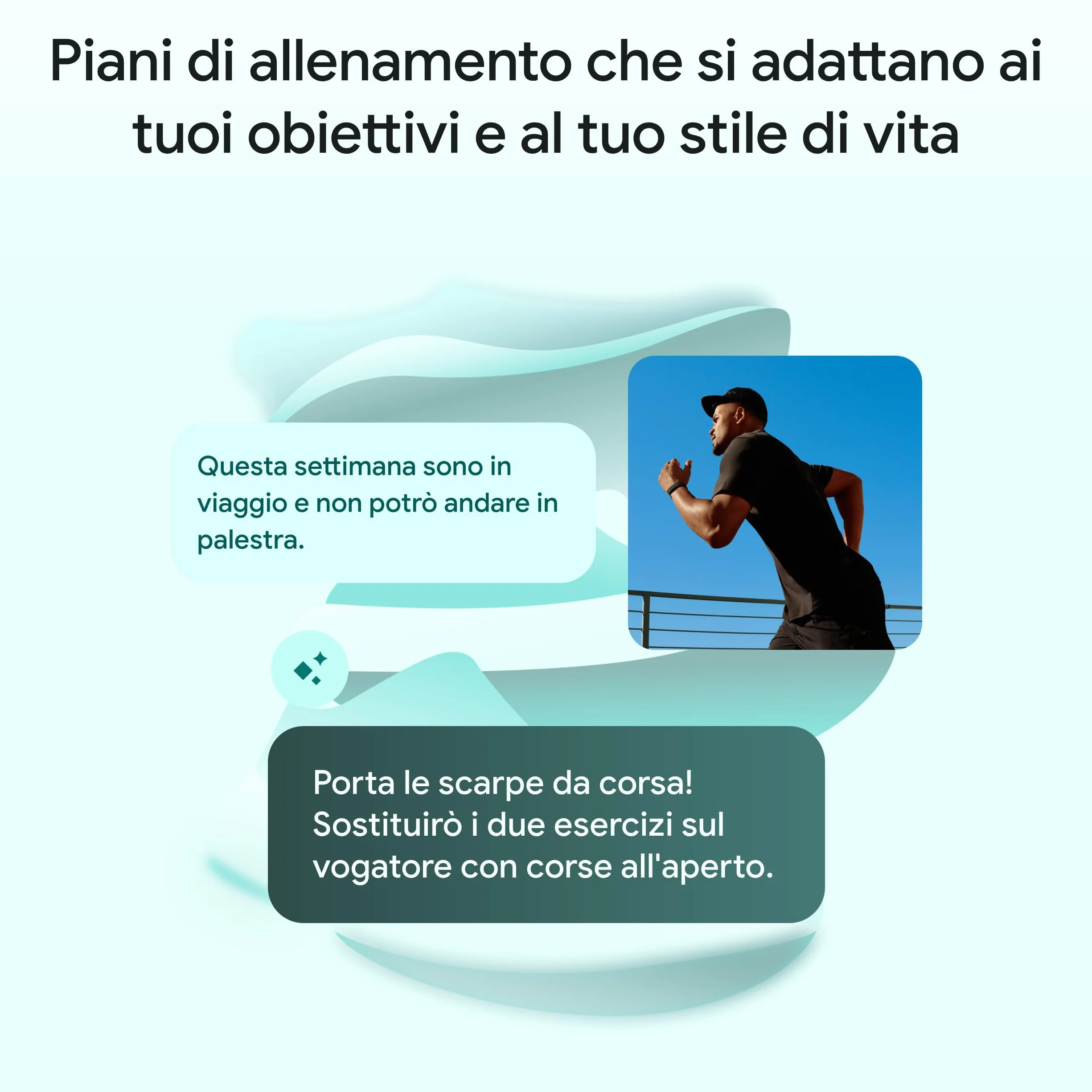 Google Fitbit Air Activity tracker monitoraggio fitness battito cardiaco sonno coaching AI autonomia 7 giorni Rosso lampone