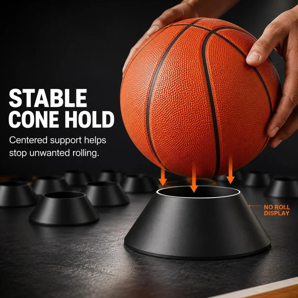 Supporto per Pallone da Calcio, Basket, Pallavolo - 10 Pezzi Souvenir