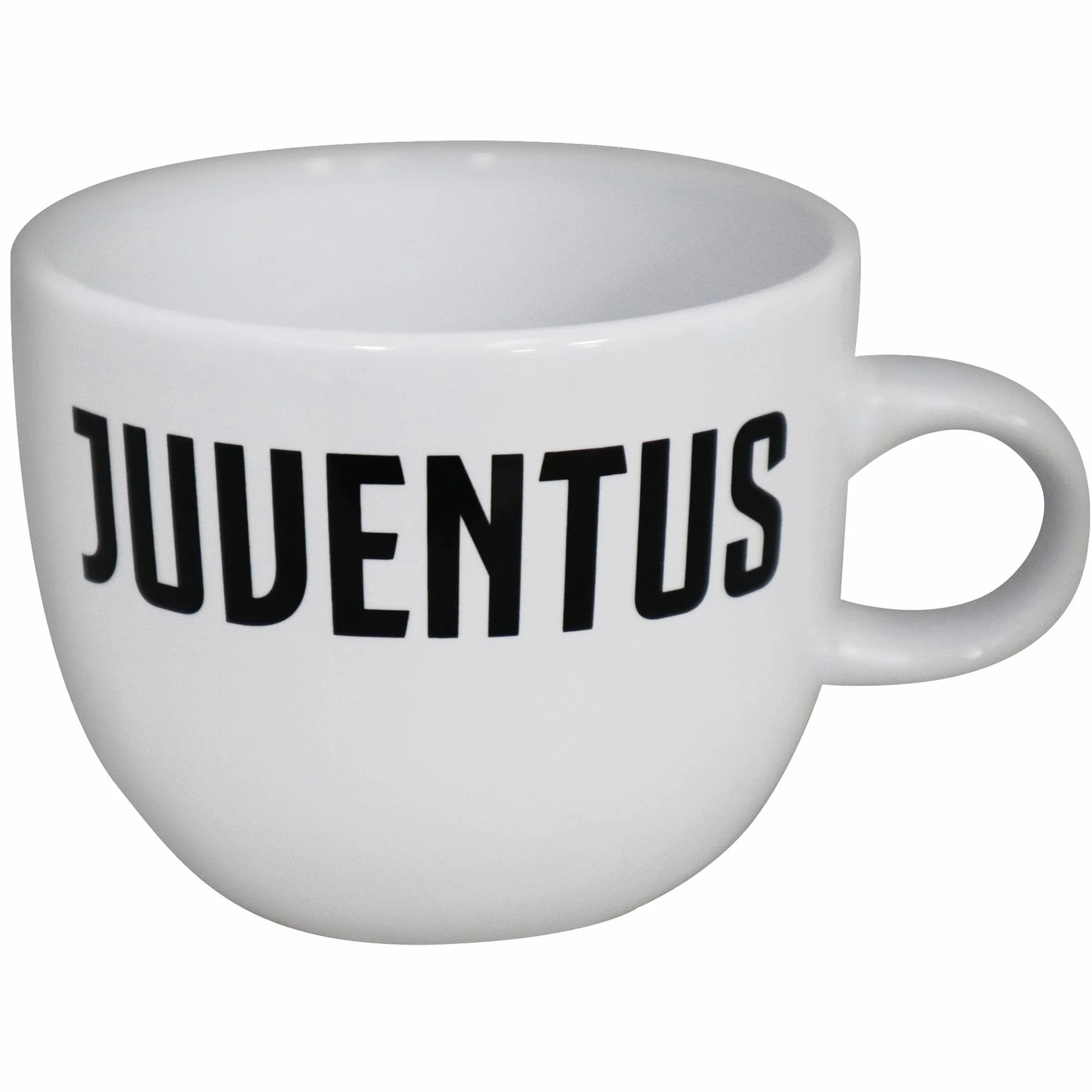 Tazza Jumbo da Latte Ufficiale Bianconera Logo Stemma JJ in Scatola Regalo Originale