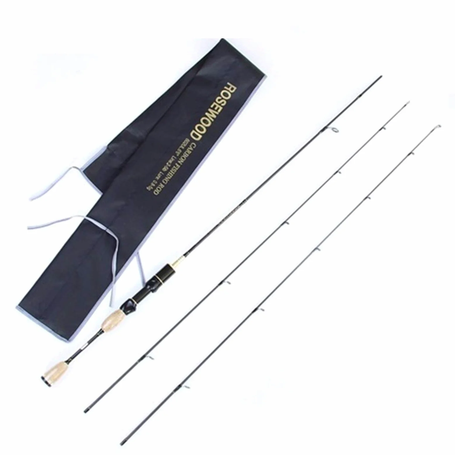 Canna da Pesca Telescopica Rod 1.8m 0.8-5g Bait Peso Ultra Leggero 2-5LB Linea Light Canna da Pesca