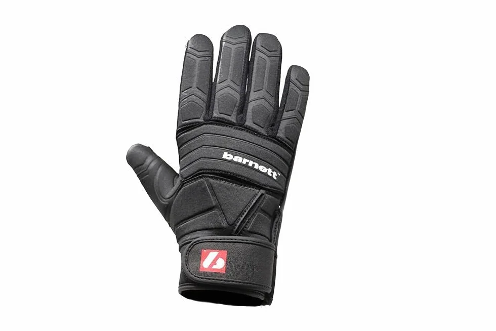 BARNETT FLG-03 Guanti da calcio Professional OL DL NERO