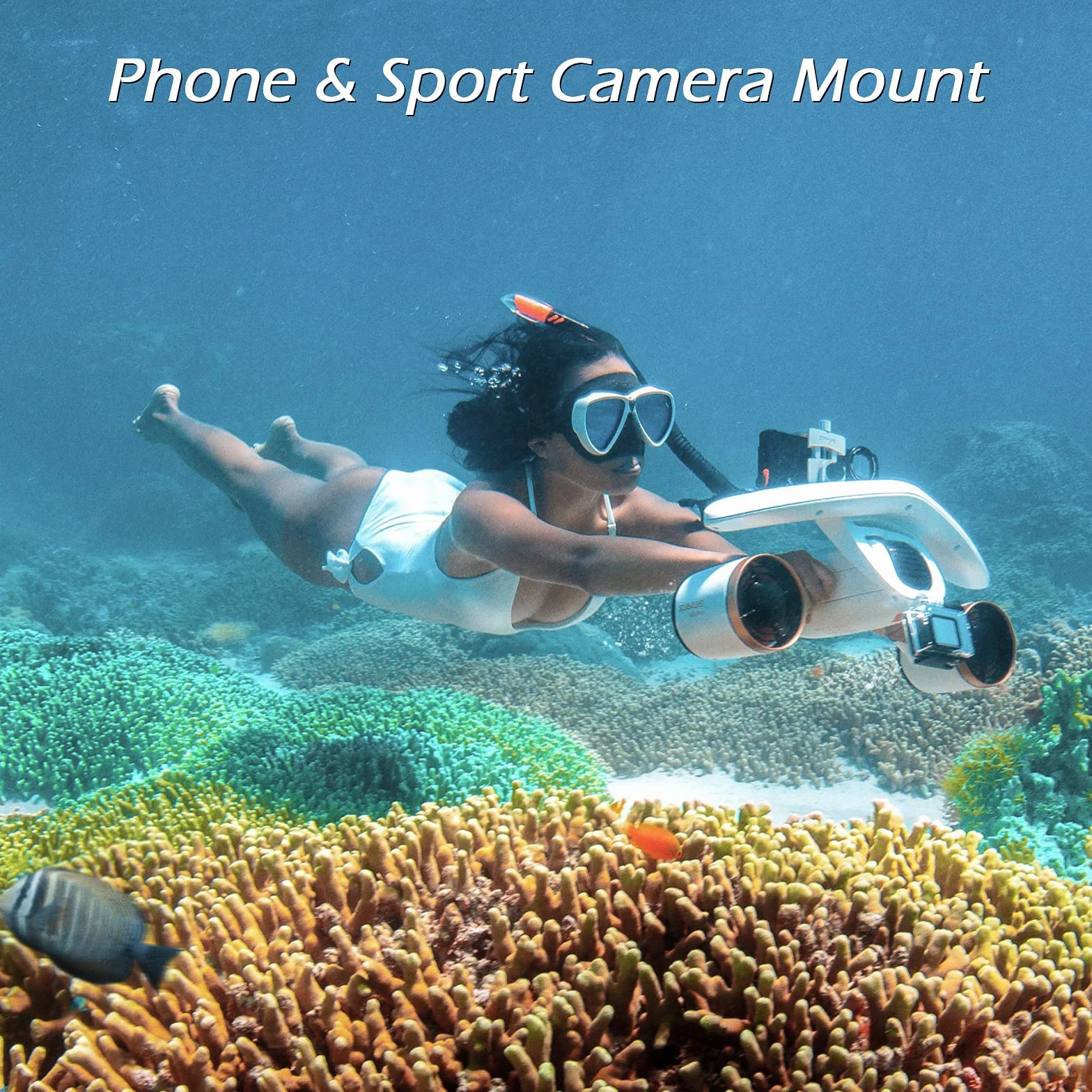 SUBLUE WhiteShark Mix Pro Scooter Subacqueo per Immersioni