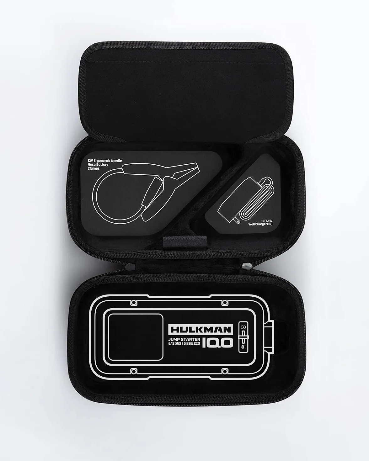 HULKMAN Alpha Bag Max EVA Custodia protettiva per Alpha100 Jump Starter