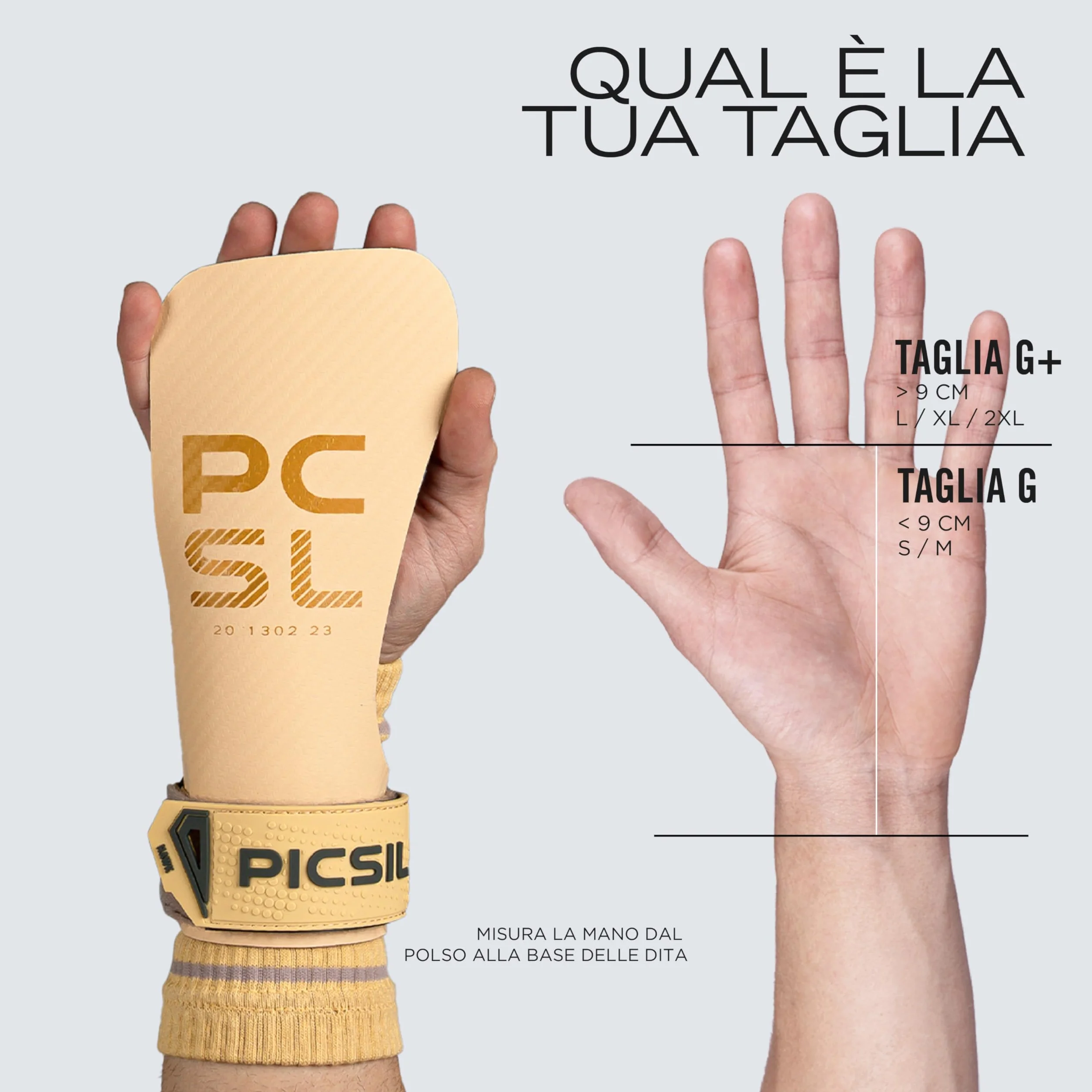 PICSIL Paracalli Hawk Professionali Barre Liscie Acciaio senza Magnesite Astuccio Polsini Cross Training Calisthenics Ginnastica