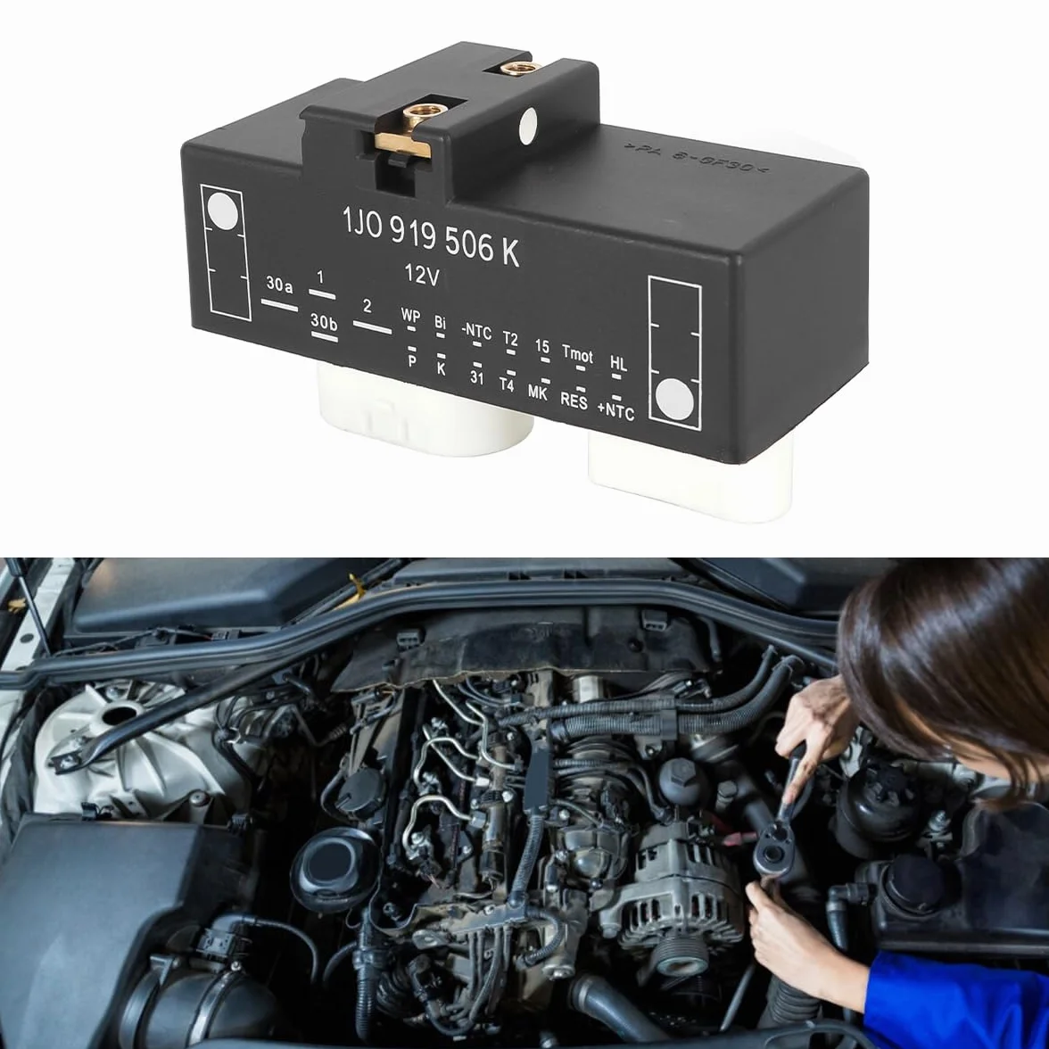 Unità di controllo raffreddamento motore A3 8L TT 8N Golf 4 1J 1J0919506K Modulo ventola radiatore