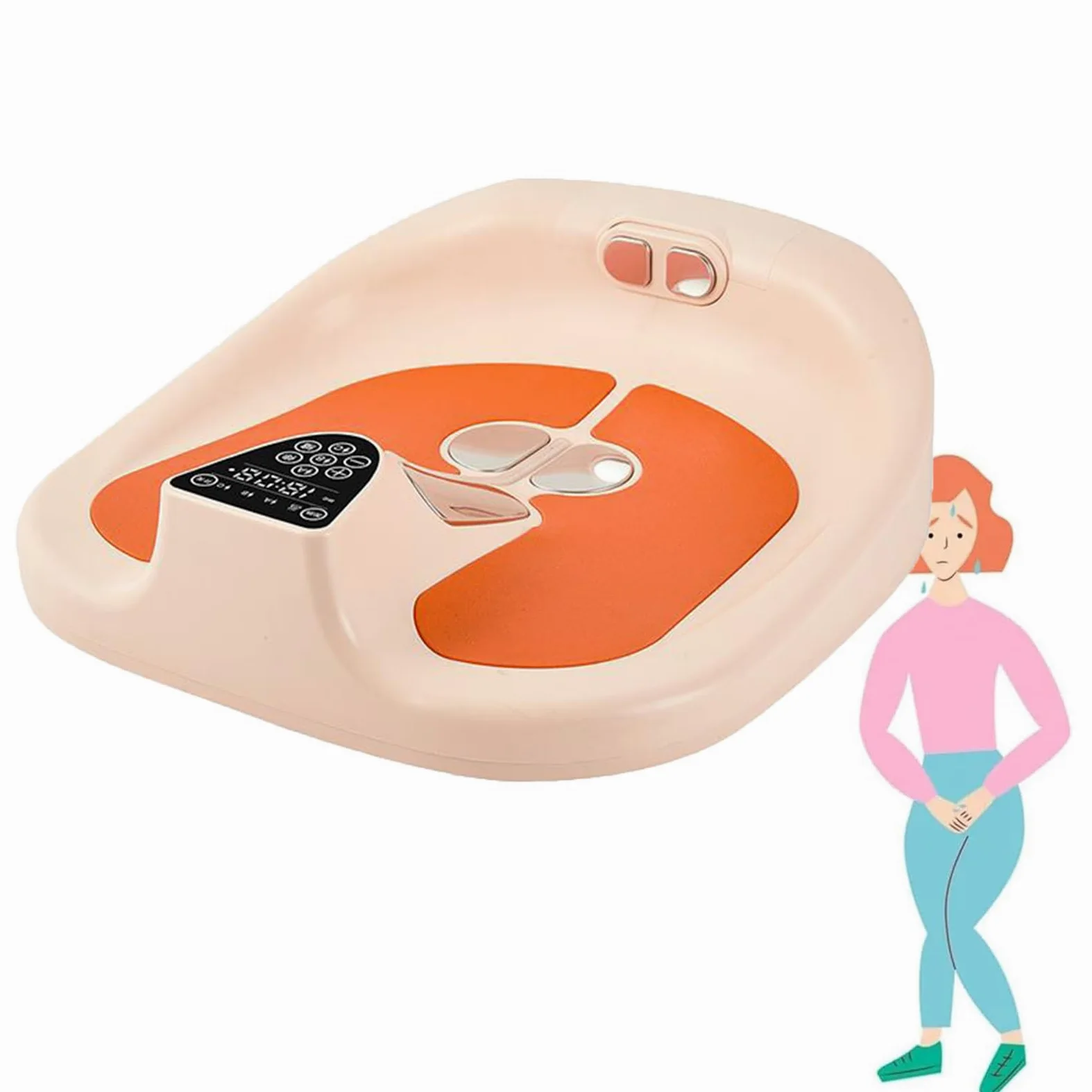 Kegel - Allenatore muscolare del pavimento pelvico, tonico per rafforzare e rinforzare, 5 modalità, per donne e uomini