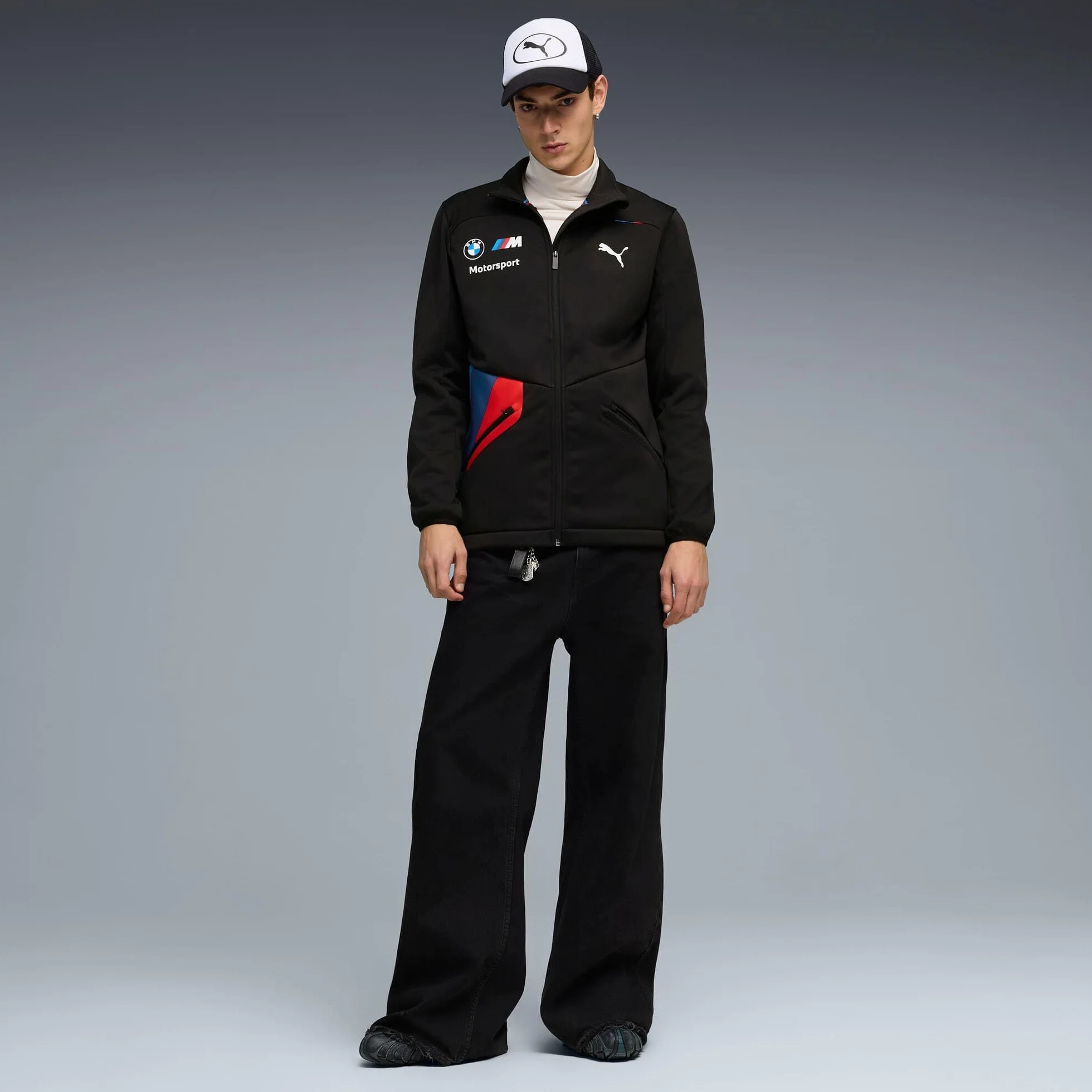 PUMA BMW M Motorsport Giacca Softshell Uomo – Nero