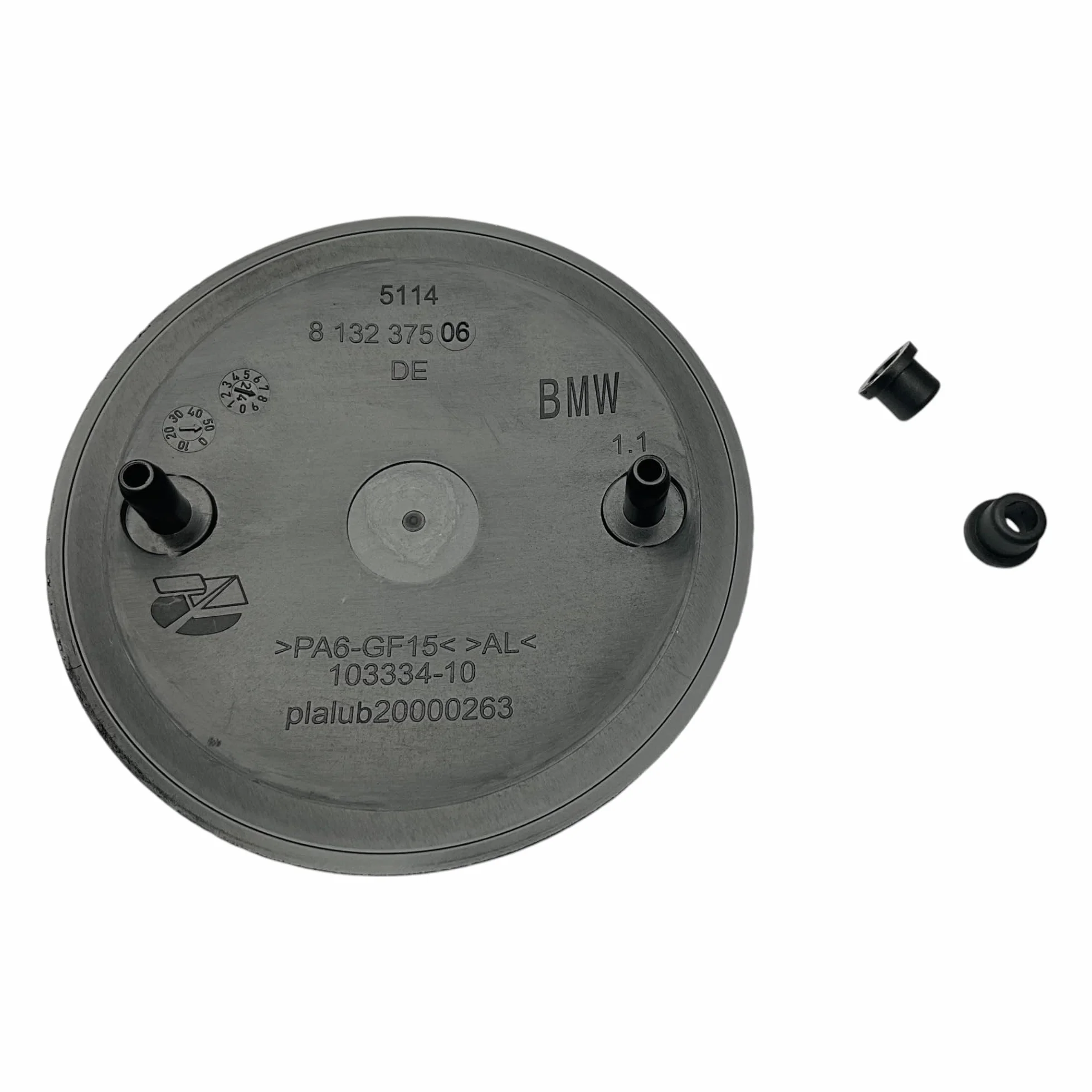 Logo originale BMW per cofano con gommini per serie 1 3 4 5 6 7 X1 X3 X4 X5 Z4