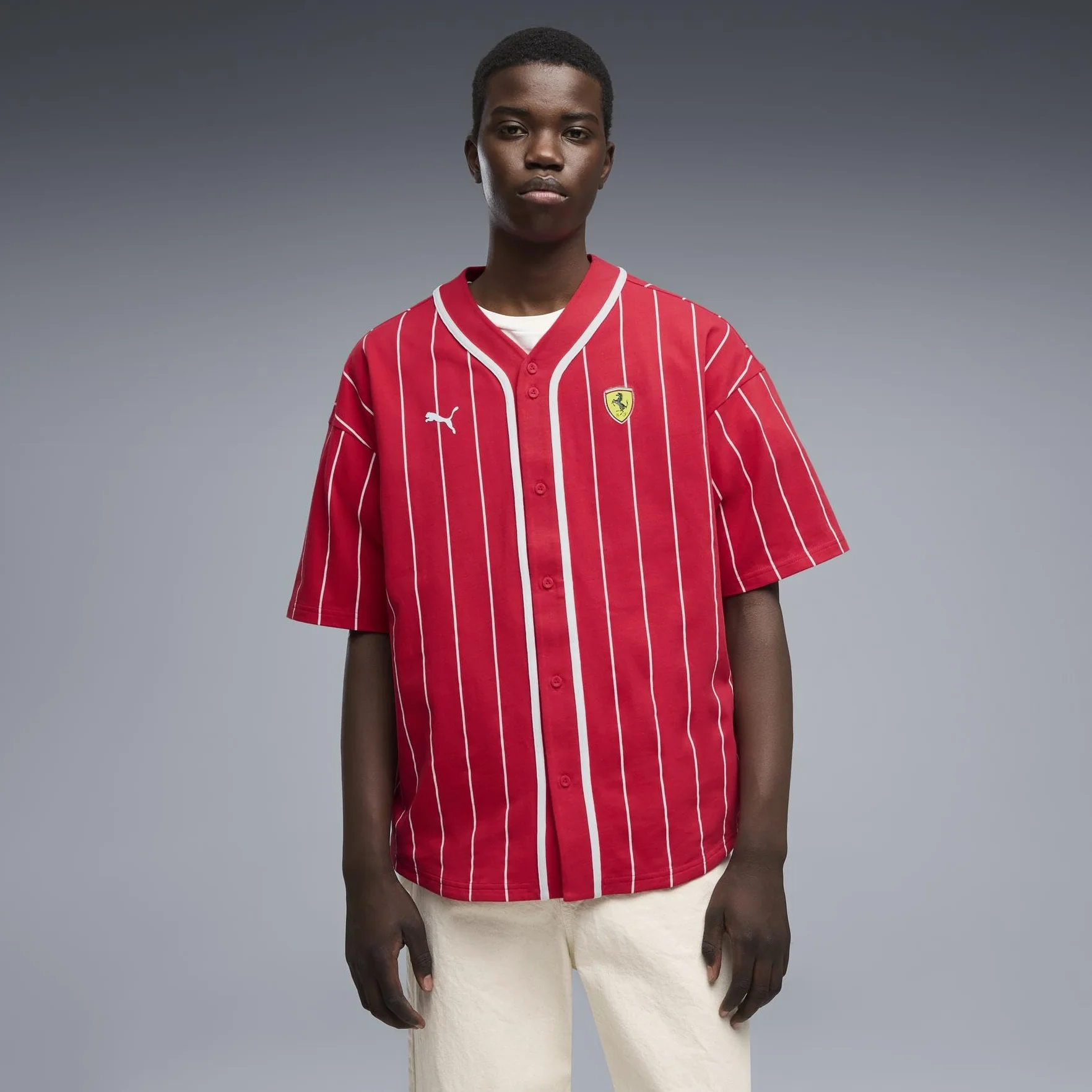 PUMA Scuderia Ferrari F1 Jersey Baseball Uomo