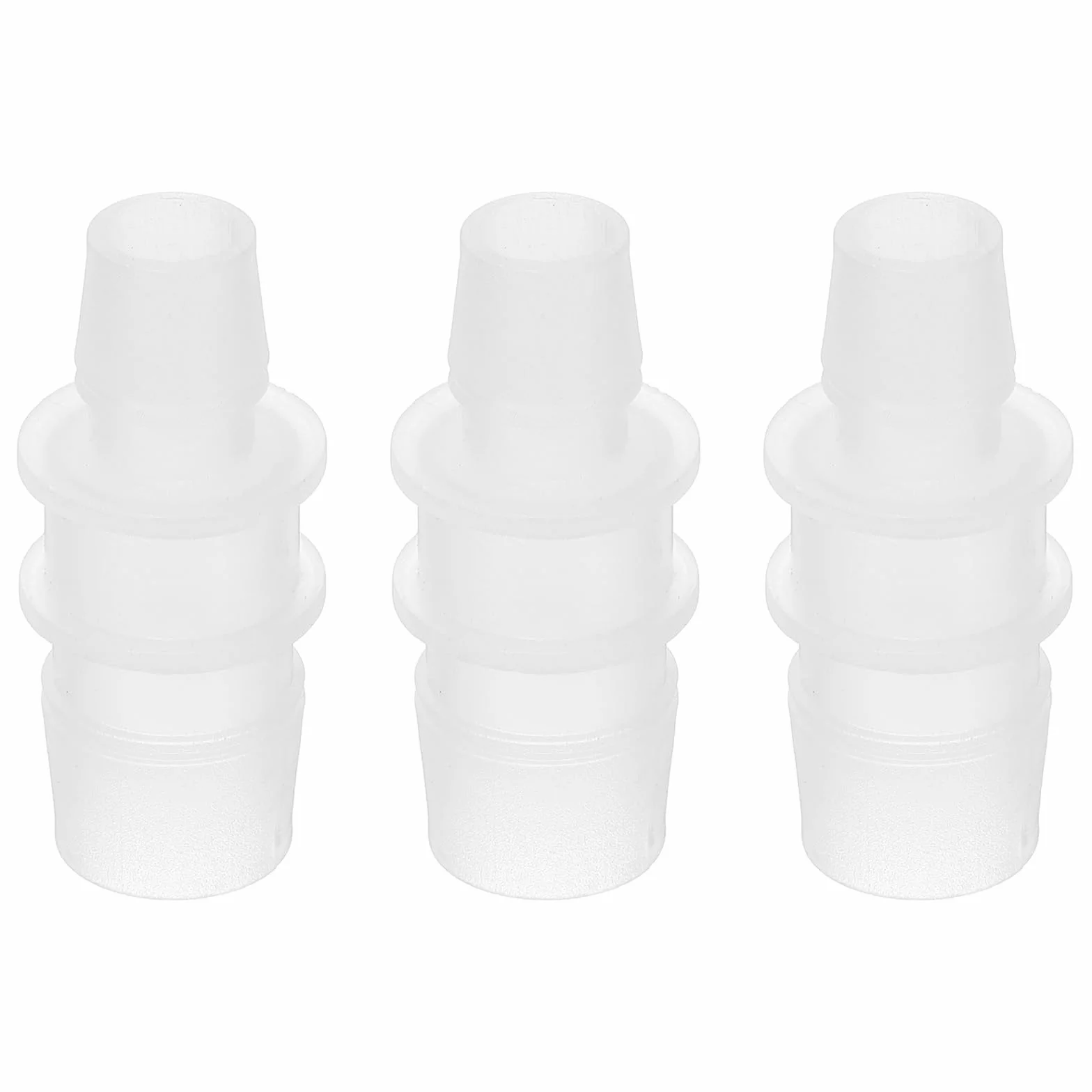 PATIKIL Riduttore a Barbetta per Tubo 3/4" a 1/2" Connettori Tubi Id Raccordo Plastica Unione per Aria Acqua