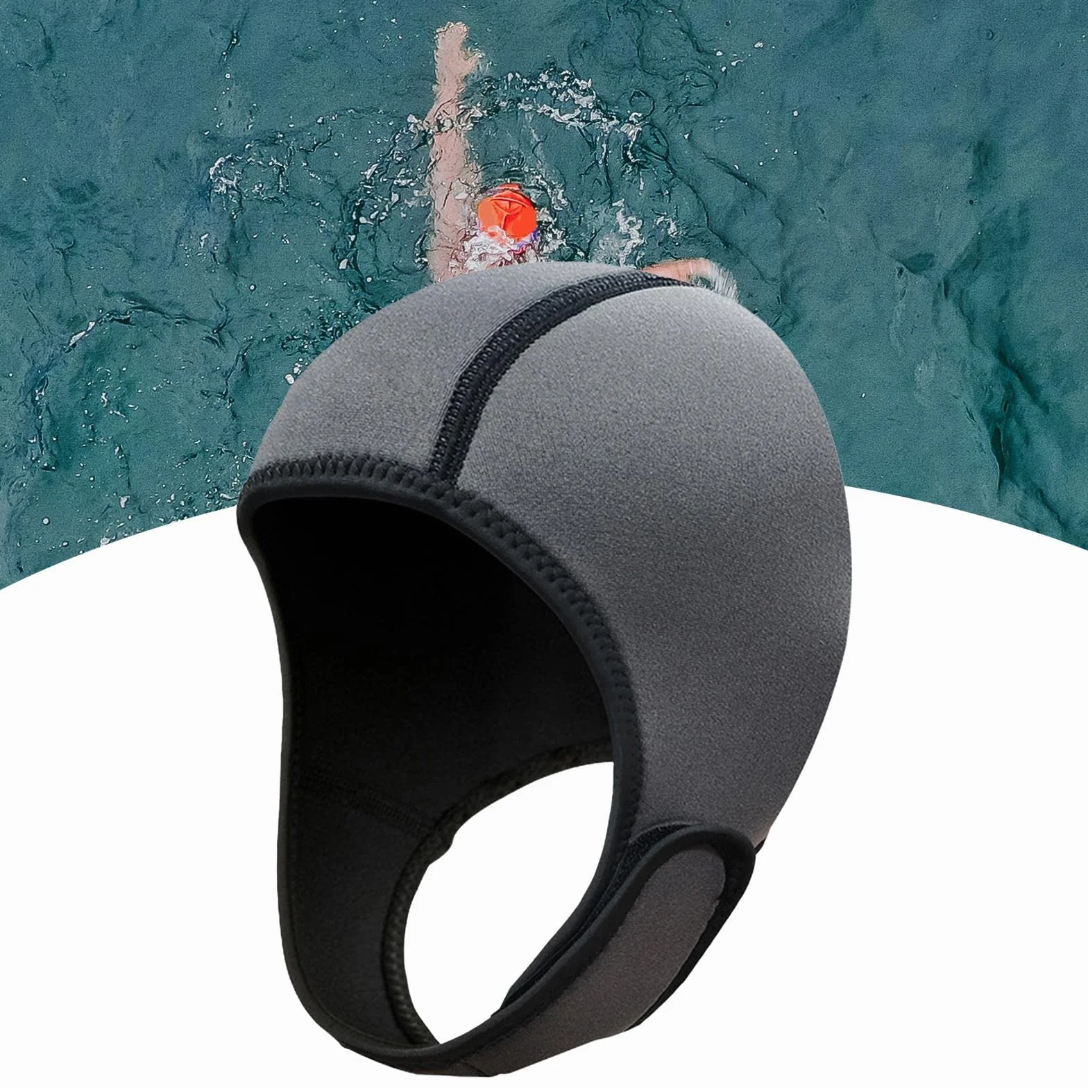 Perfeclan Cappuccio Muta in Neoprene 2 mm Immersione Subacquea Caldo Nuoto