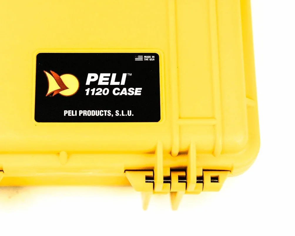 PELI 1120 Valigia Compatta IP67 2L Giallo Prodotto in USA
