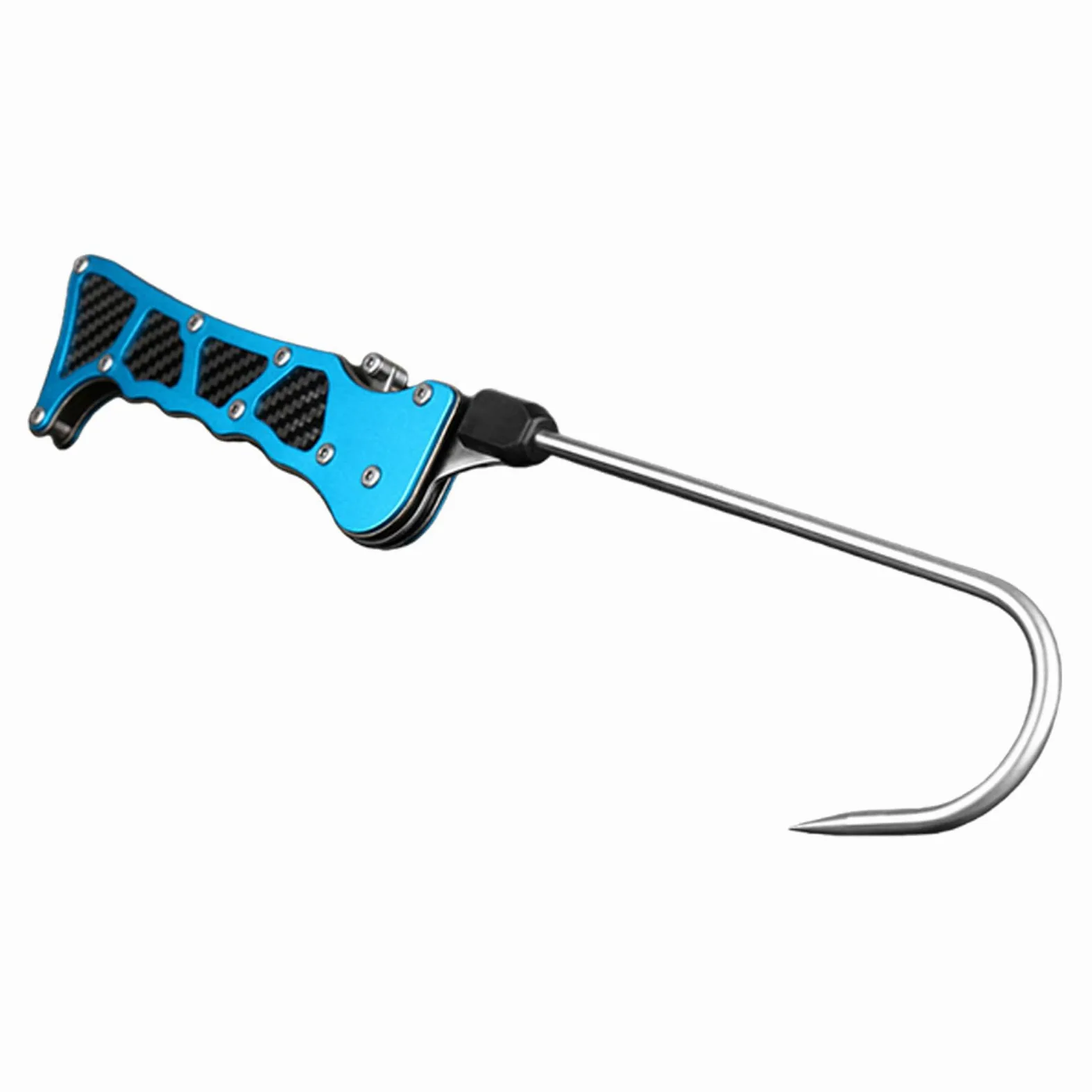 Strumento per da Pesca a sgancio rapido Dispositivo per da Pesca in Acciaio Inossidabile in Alluminio con Impugnatura Antiscivolo per Lo Strumento per ami da Pesca dei Pescatori