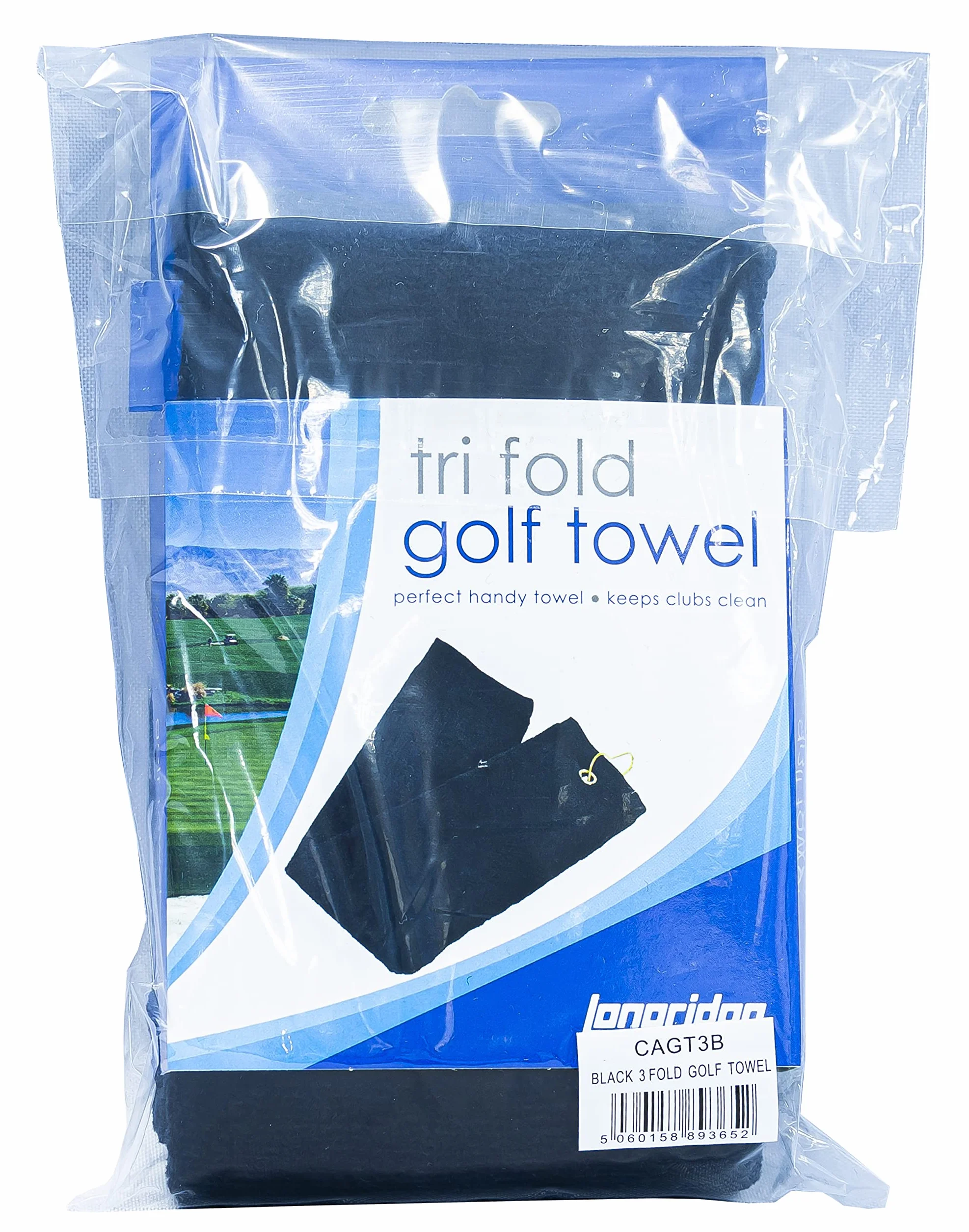 LONGRIDGE Asciugamano da Golf Piegato 3 Volte