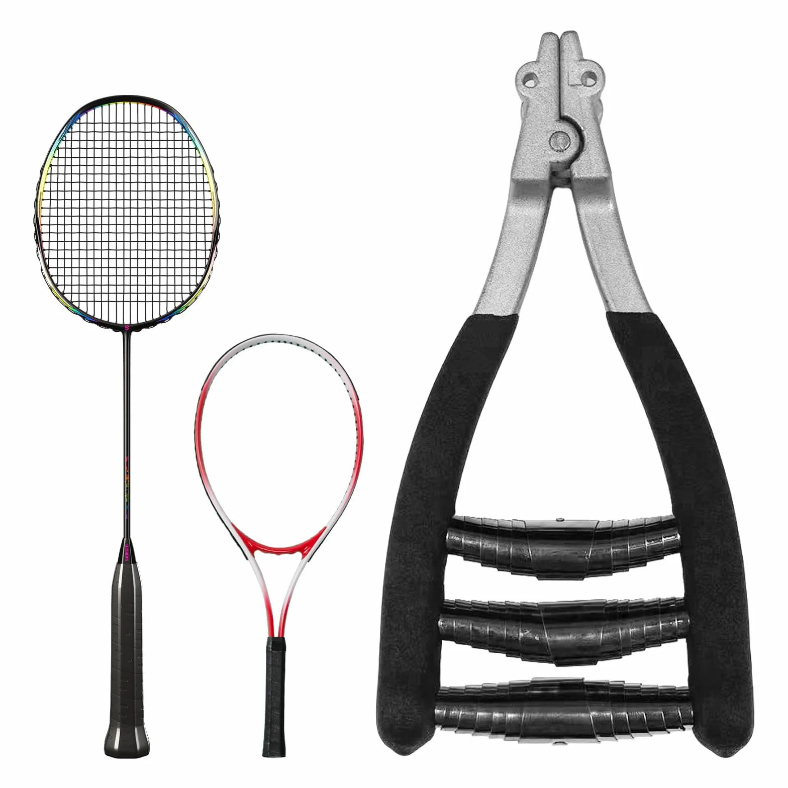 Sporgo Pinza per corde da tennis e badminton professionale con 3 molle