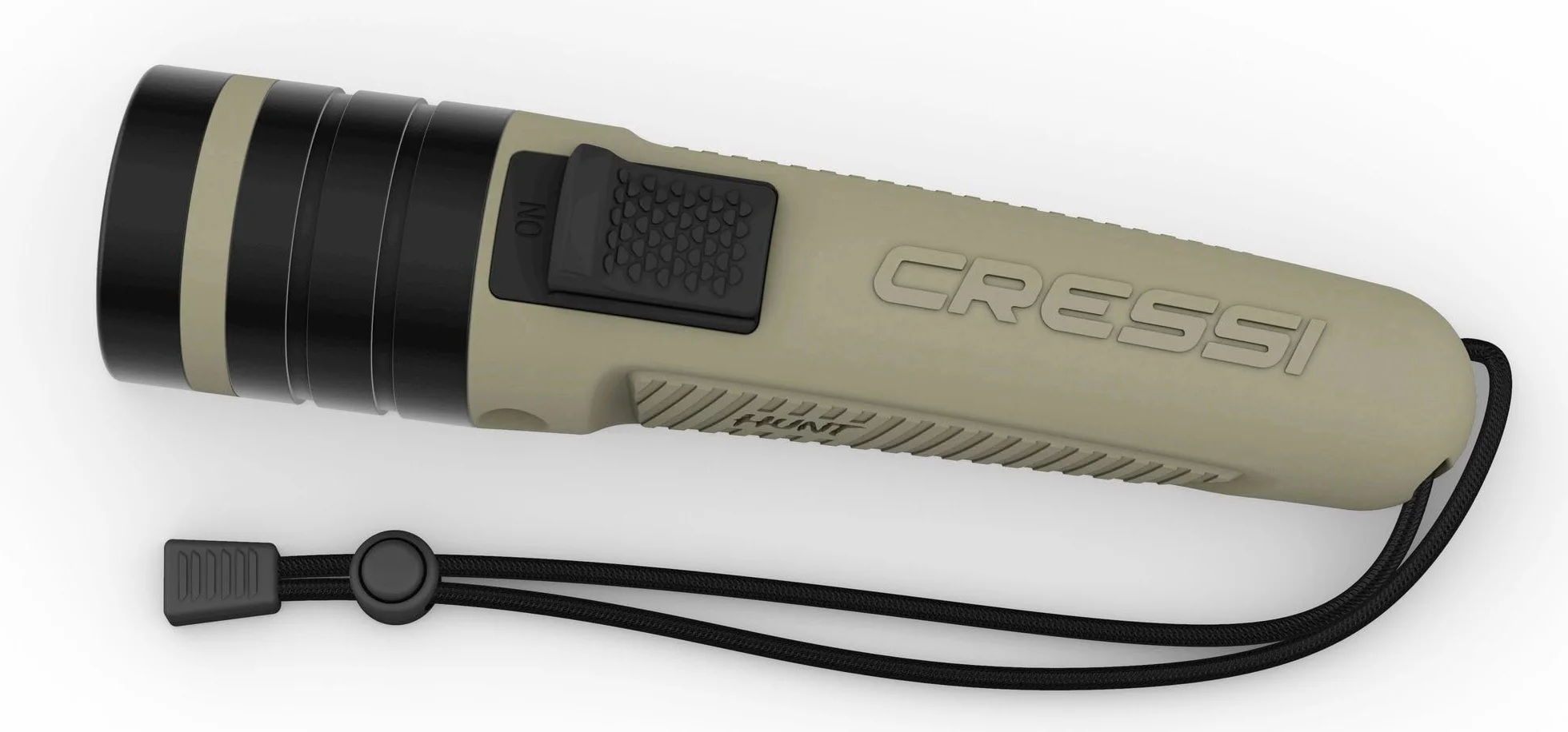 CRESSI Hunt Torch 1600 Torcia Subacquea LED Ricaricabile 1600 Lumen Impermeabile IPX8 100m