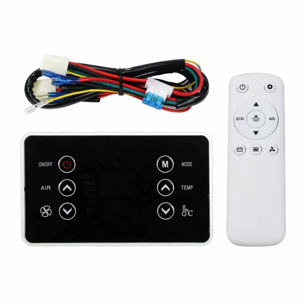 Pannello di controllo universale per aria condizionata con inverter elettrico per parcheggio (12 V)