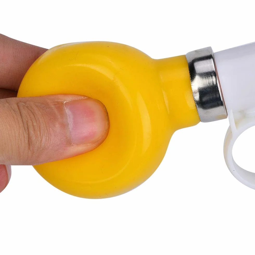 Campanello per Bicicletta per Bambini in Metallo, Corno Bici (Arancione, 12)