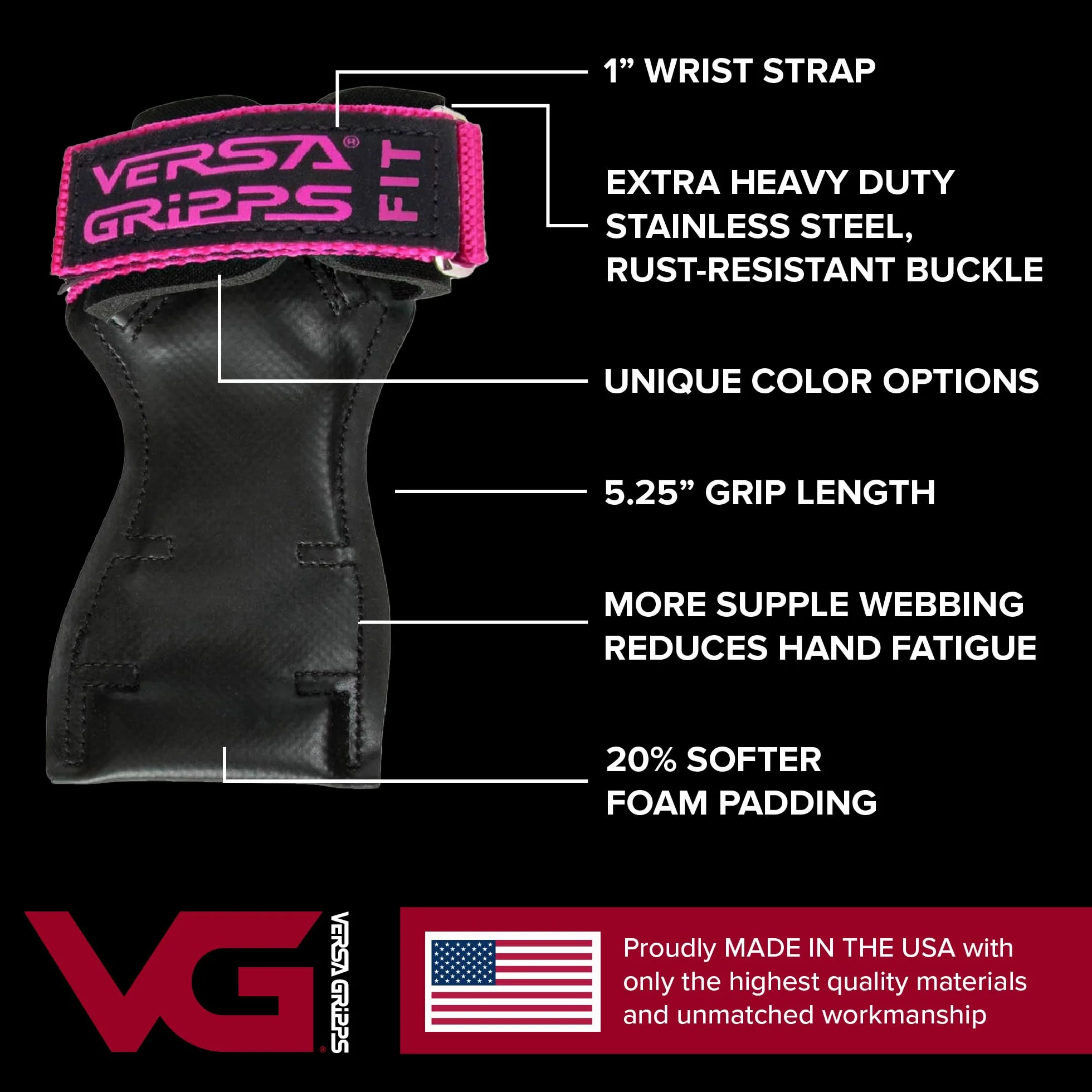 Versa Gripps Fit Autentico: Il Miglior Accessorio da Allenamento Prodotto negli USA