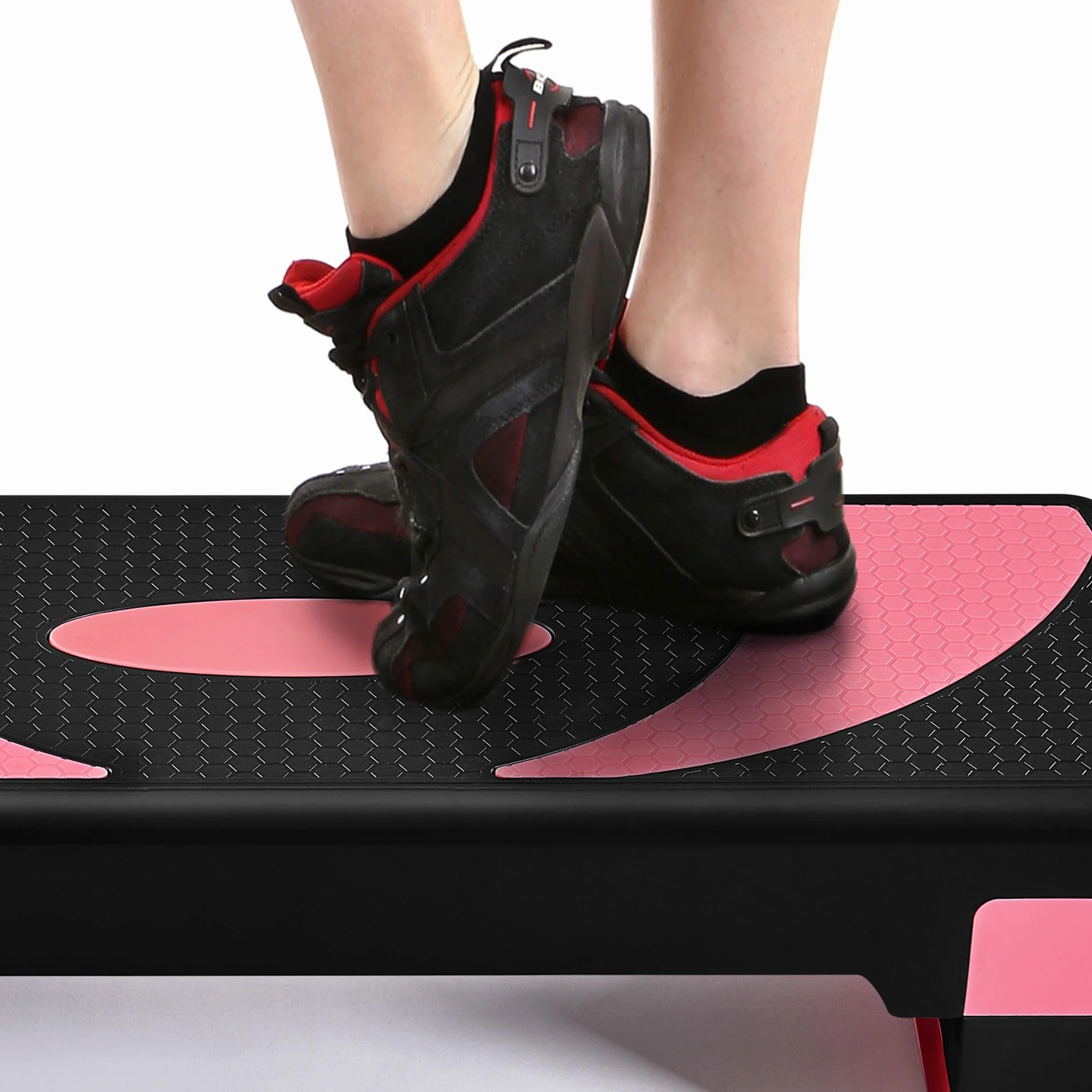 Yaheetech Step Aerobica 3 Altezze Regolabili 10/15/20 cm, Portata 250 kg, Piattaforma Fitness Antiscivolo 79,5 x 30 cm