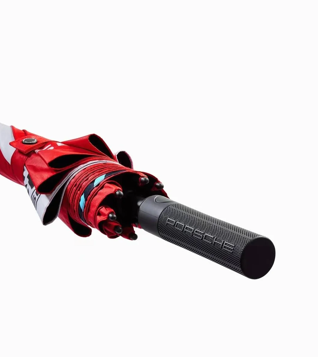 PorscheDesignAccessories Ombrello XL 911 Cayenne Macan Taycan Martini Racing Red Brolly Rosso
