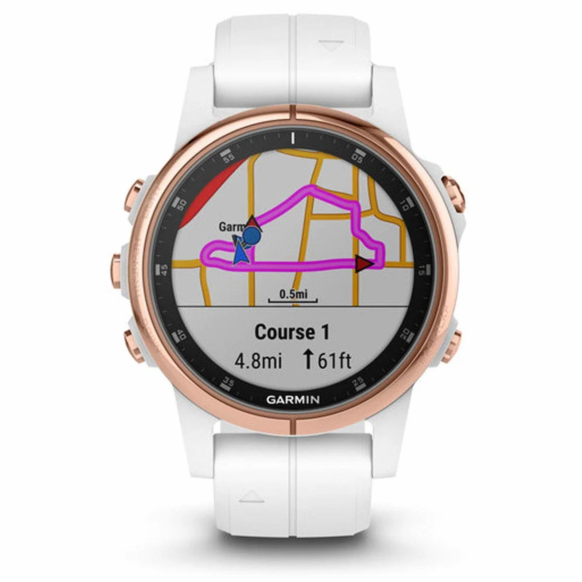 Garmin fēnix 5S Plus Orologio Sportivo Bluetooth 240 x 240 Pixel Rose Gold