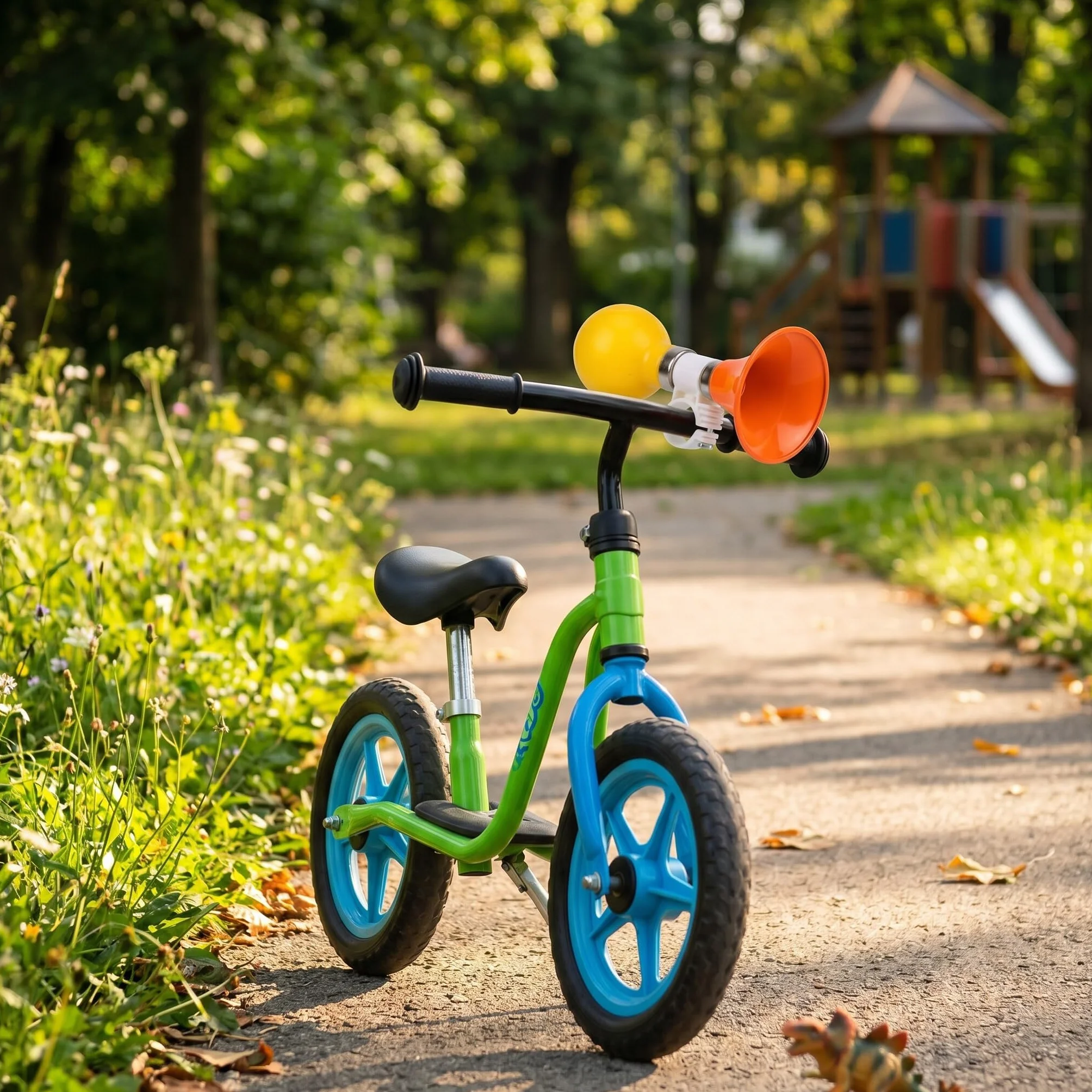 Clacson Bicicletta Bambini, Metallo Gomma, Campanella di Avvertimento per Ragazzi Ragazze