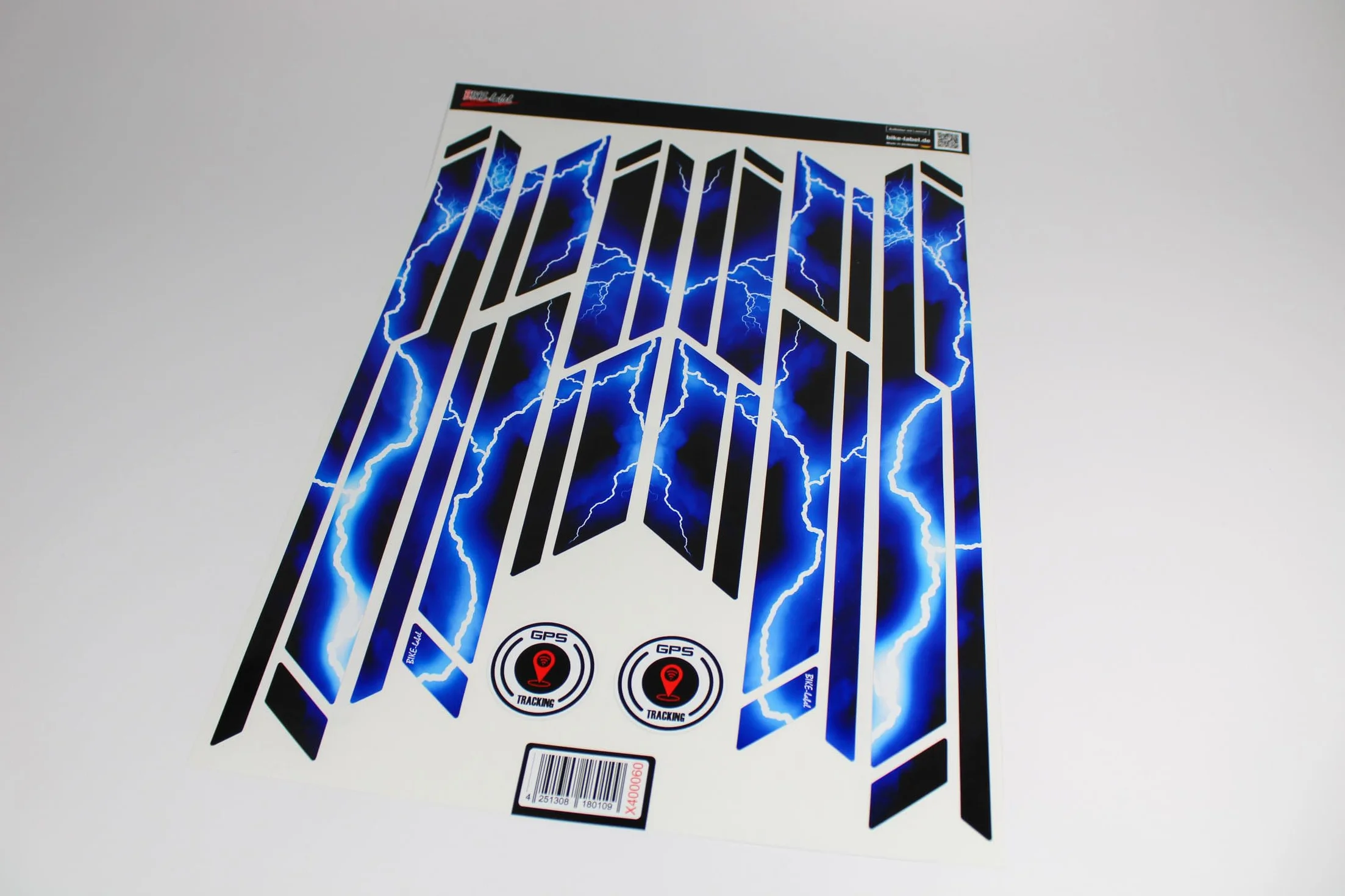 BIKE-label Adesivi per bicicletta 12 pezzi XL set Dont Touch My Bike VA
