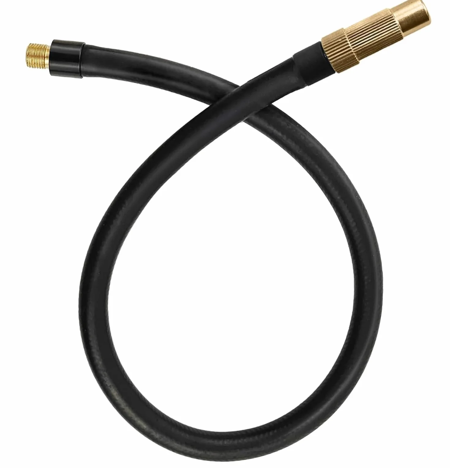 40cm Tubo di Prolunga con Adattatore Valvola Schrader & Presta - 2 in 1 Tubo di Estensione compatibile con Xiaomi Compressore Digitale Portatile, Universale per Pneumatici Auto Bicicletta Motociclo