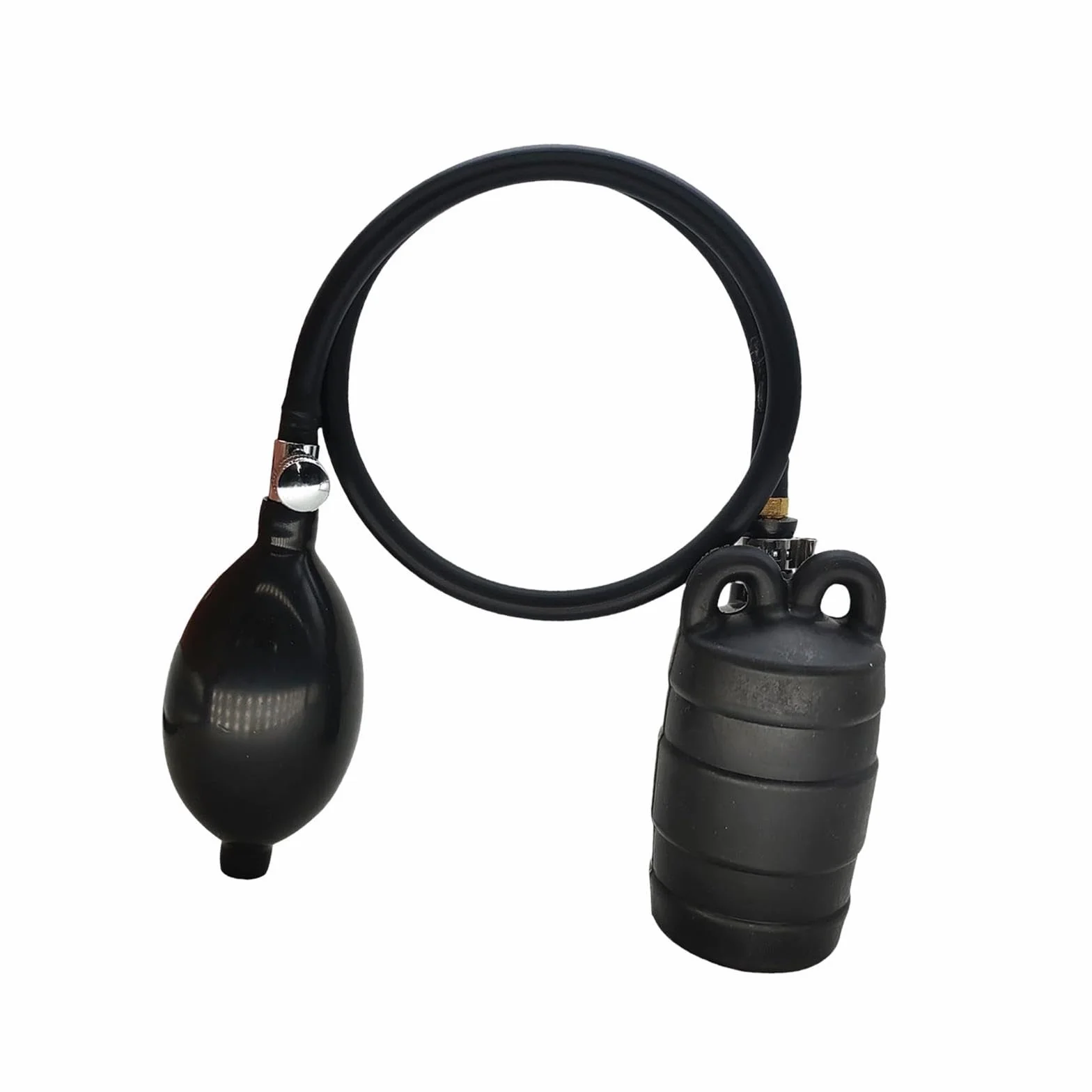 Gralara Tappo di Tubo Gonfiabile in Gomma Premium Pratico Efficace, Facile da Usare, Riparazione, Test Idraulico, con Sfera Gonfiabile a Mano, Dn50