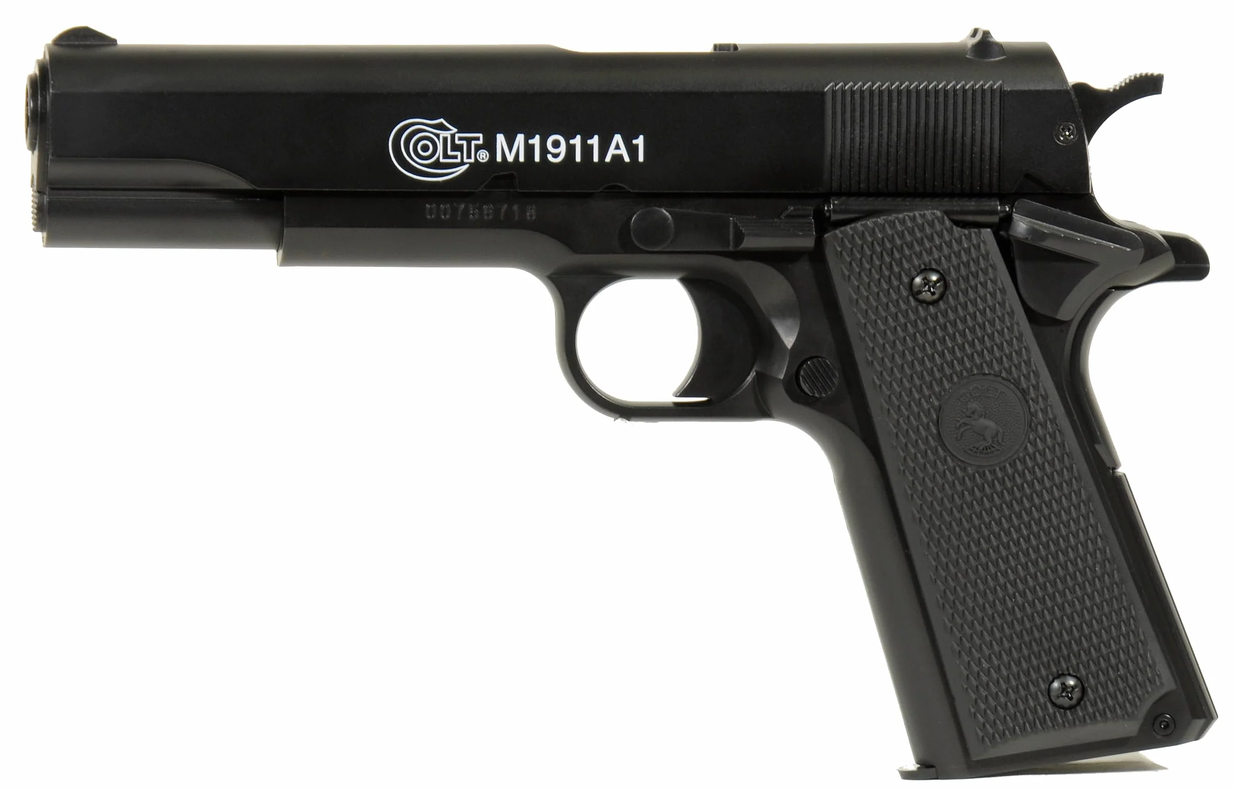 Cybergun Colt M1911-A1 HPA Metallo Nero Pistone a molla