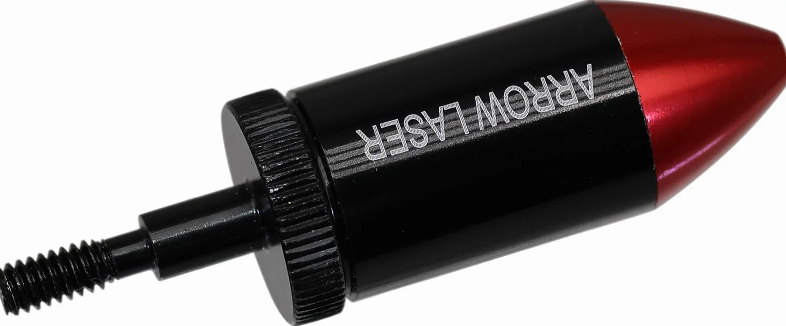 Balestra per tiro con l'arco 16MM Freccia Red Bore Sighter Tool Filettature