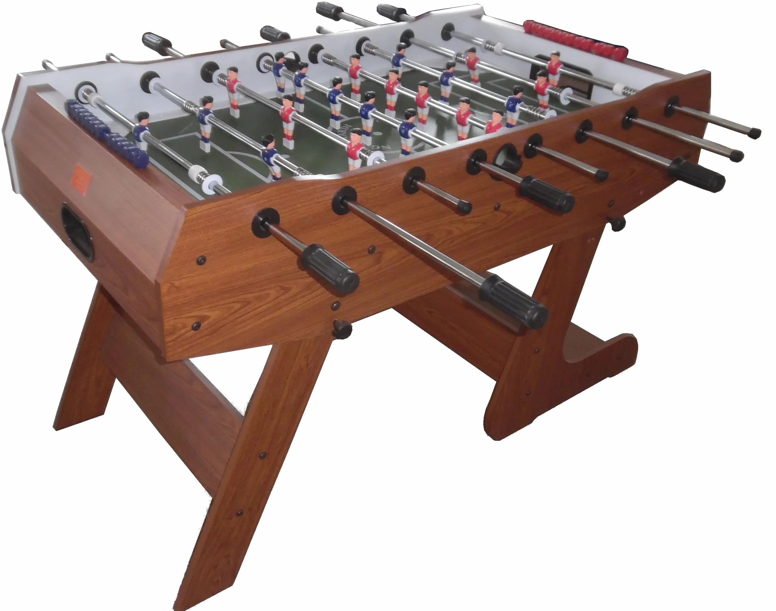 NG Biliardi Biliardino Calcio Balilla salvaspazio Old Trafford Pieghevole regolamentare +10 Palline