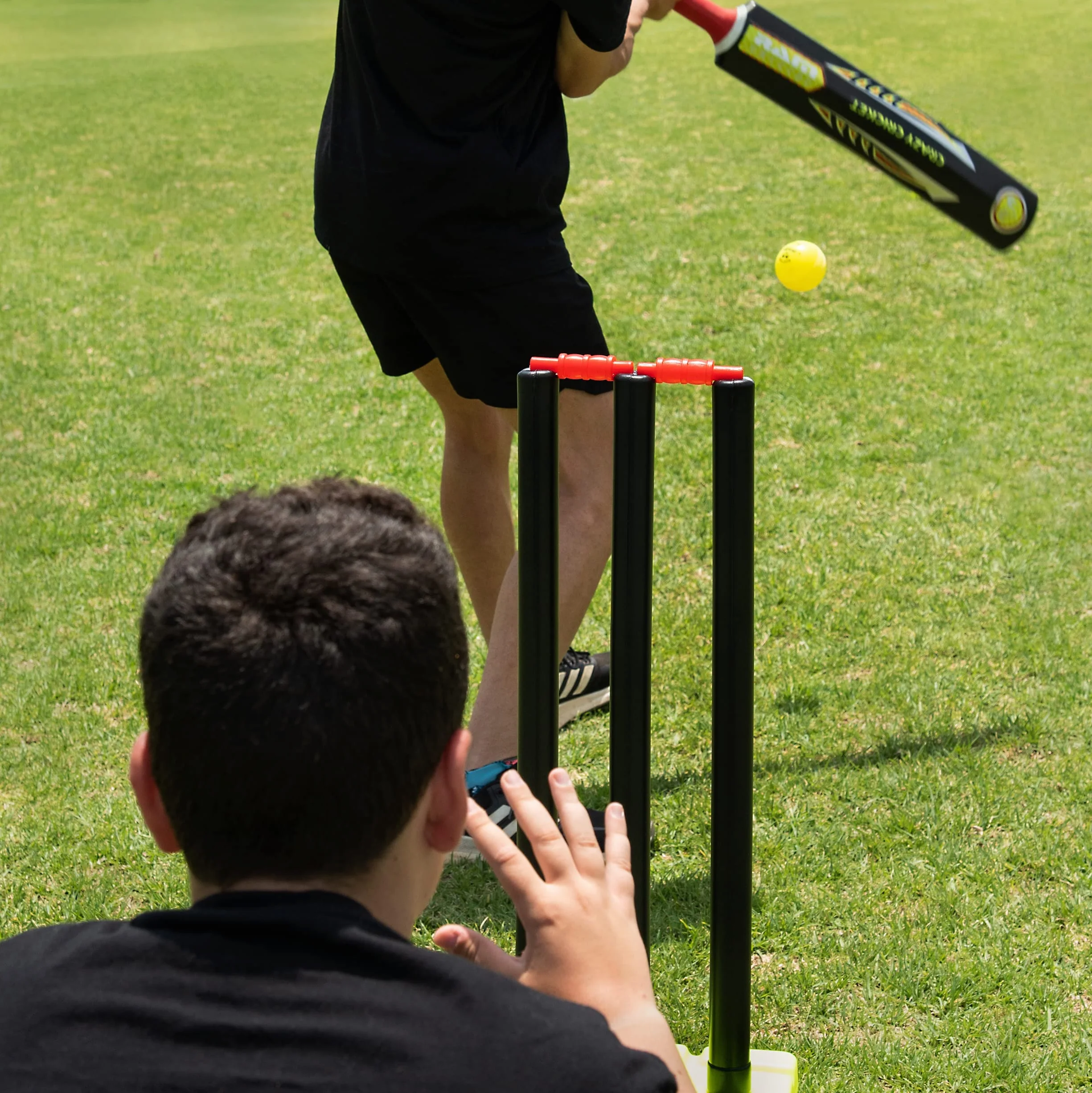 Ram Cricket Crazy Cricket Set Senior & Junior dai 9 anni – Set da cricket Kwik ad alte prestazioni per allenamento e partite