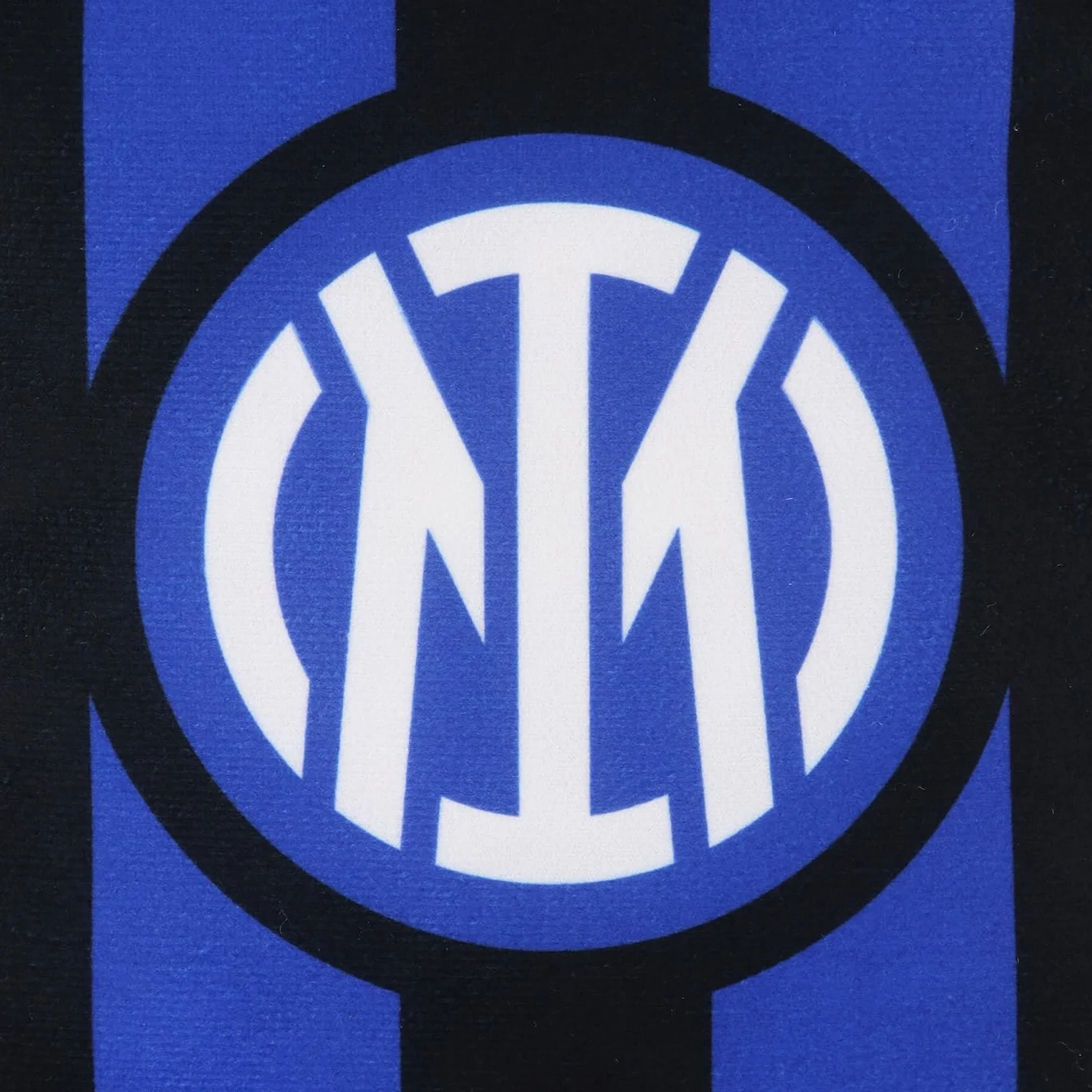 Cuscino sagomato Inter linea Home Blu Royal 35x35 cm Maglia gara logo club