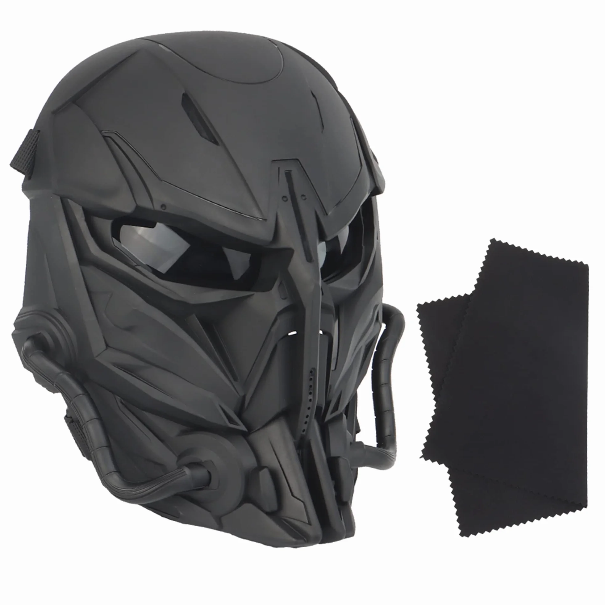 Tactical Airsoft Maschera Full Face Skull Paintball Maschera protettiva Cs Wargame
