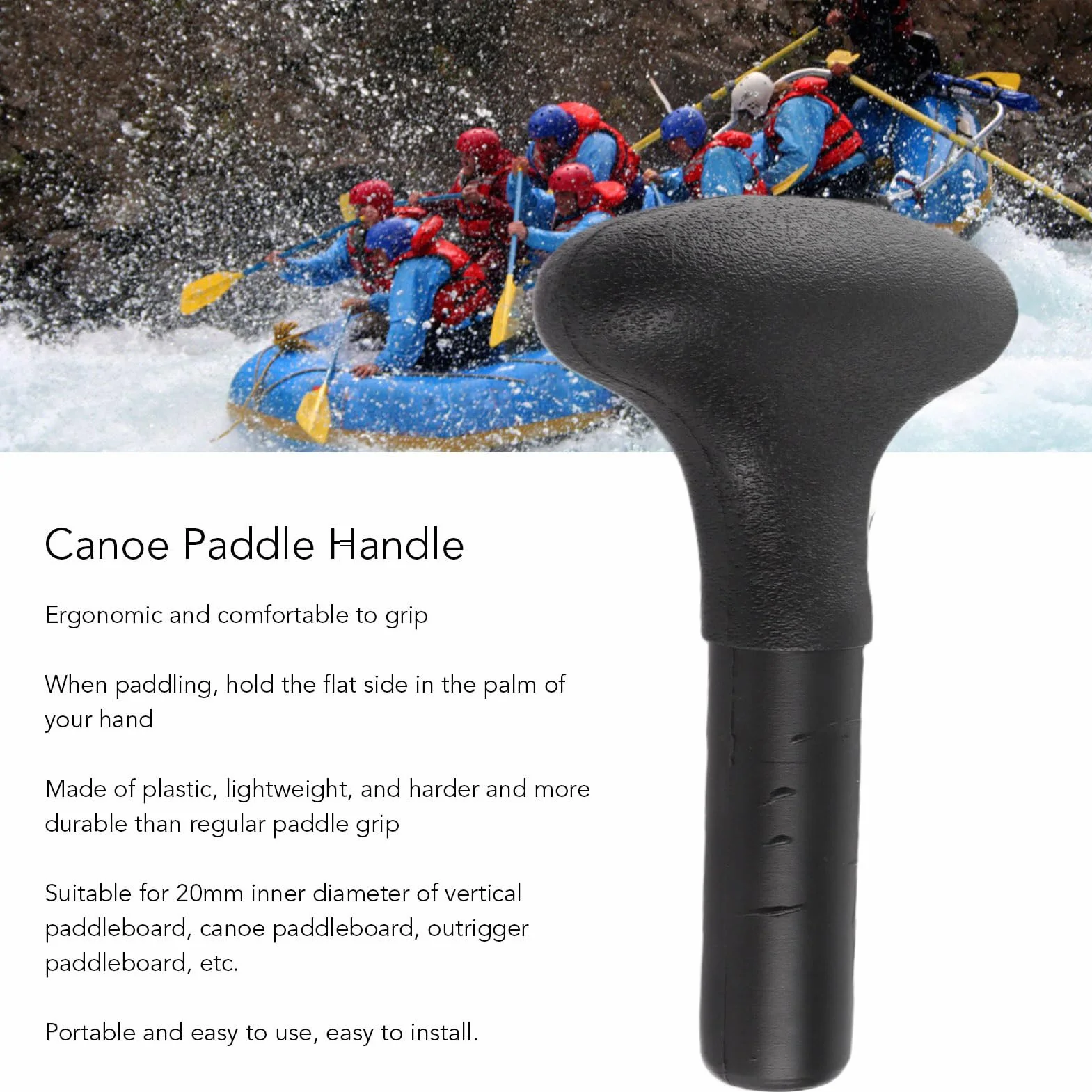 CHICIRIS Maniglia per Pagaia per Kayak a T Sostituzione Accessori