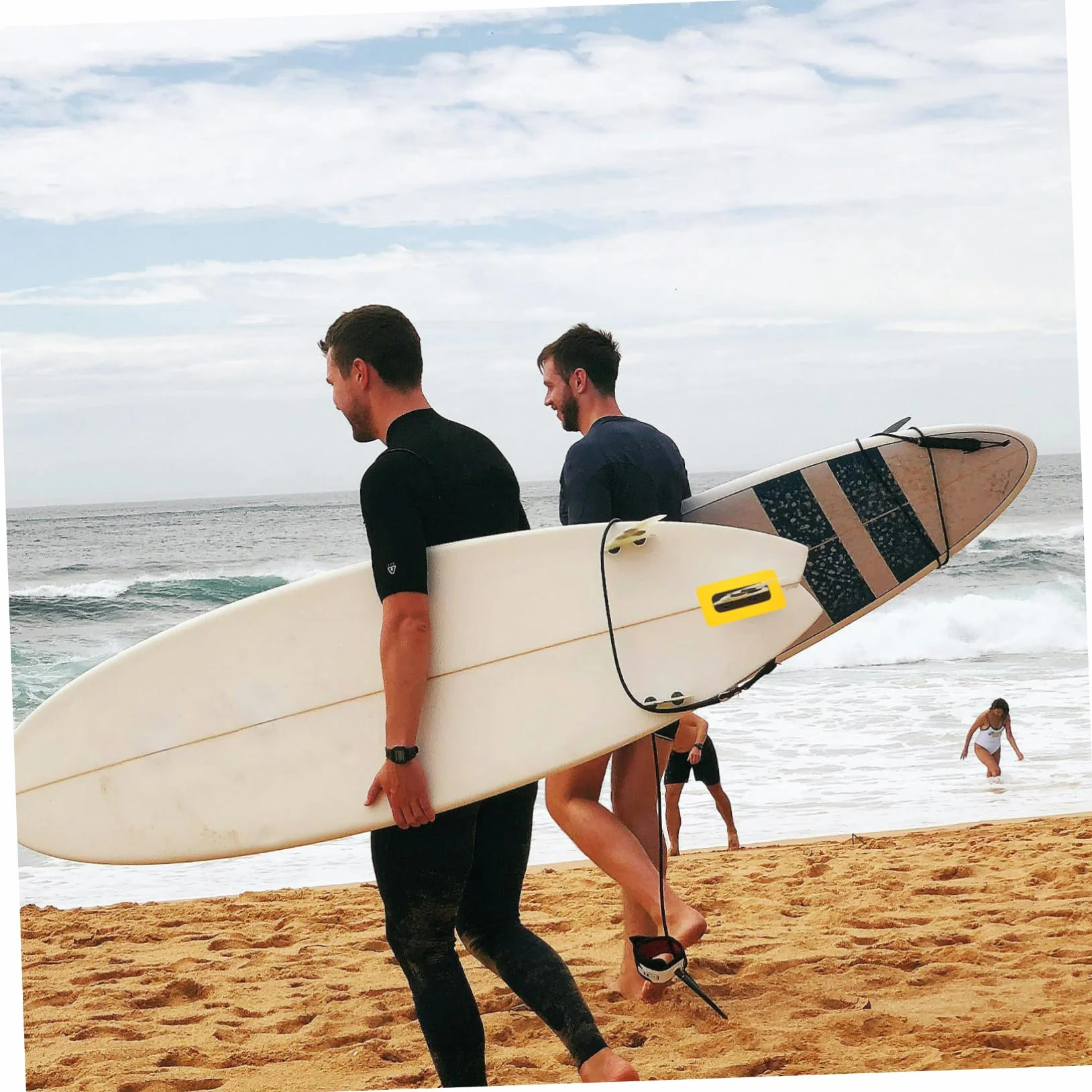 BESPORTBLE Zestaw naprawczy do deski surfingowej PVC Yellow