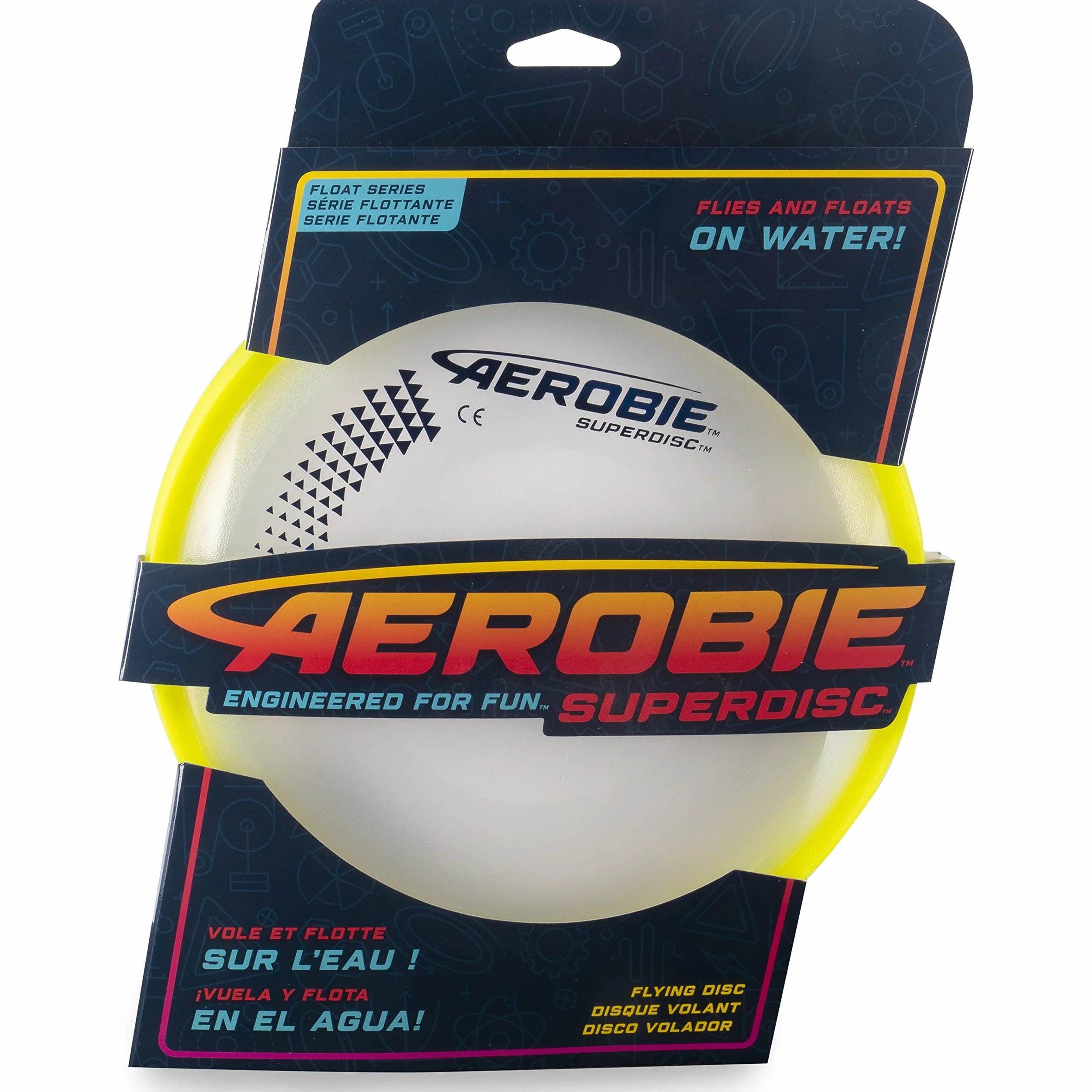 Aerobie Superdisc Frisbee precyzyjny lot, kolory mieszane