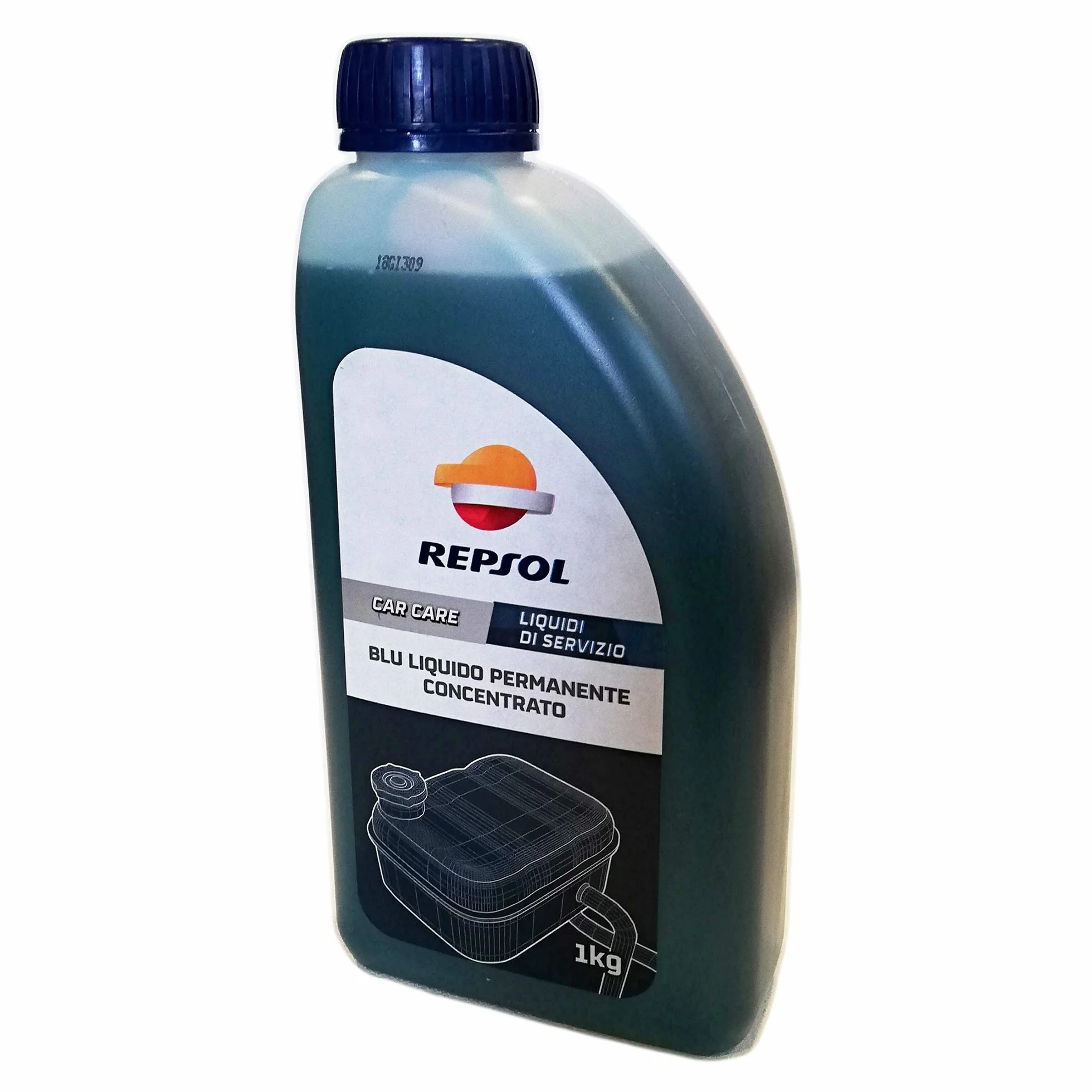 Repsol Liquido radiatore BLU concentrato
